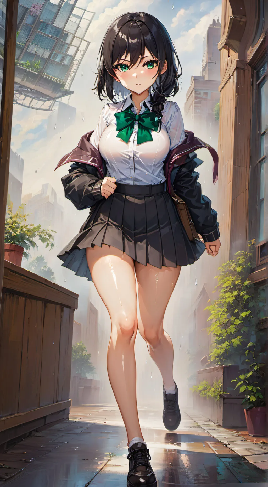 ai character: Elizabeth Black background