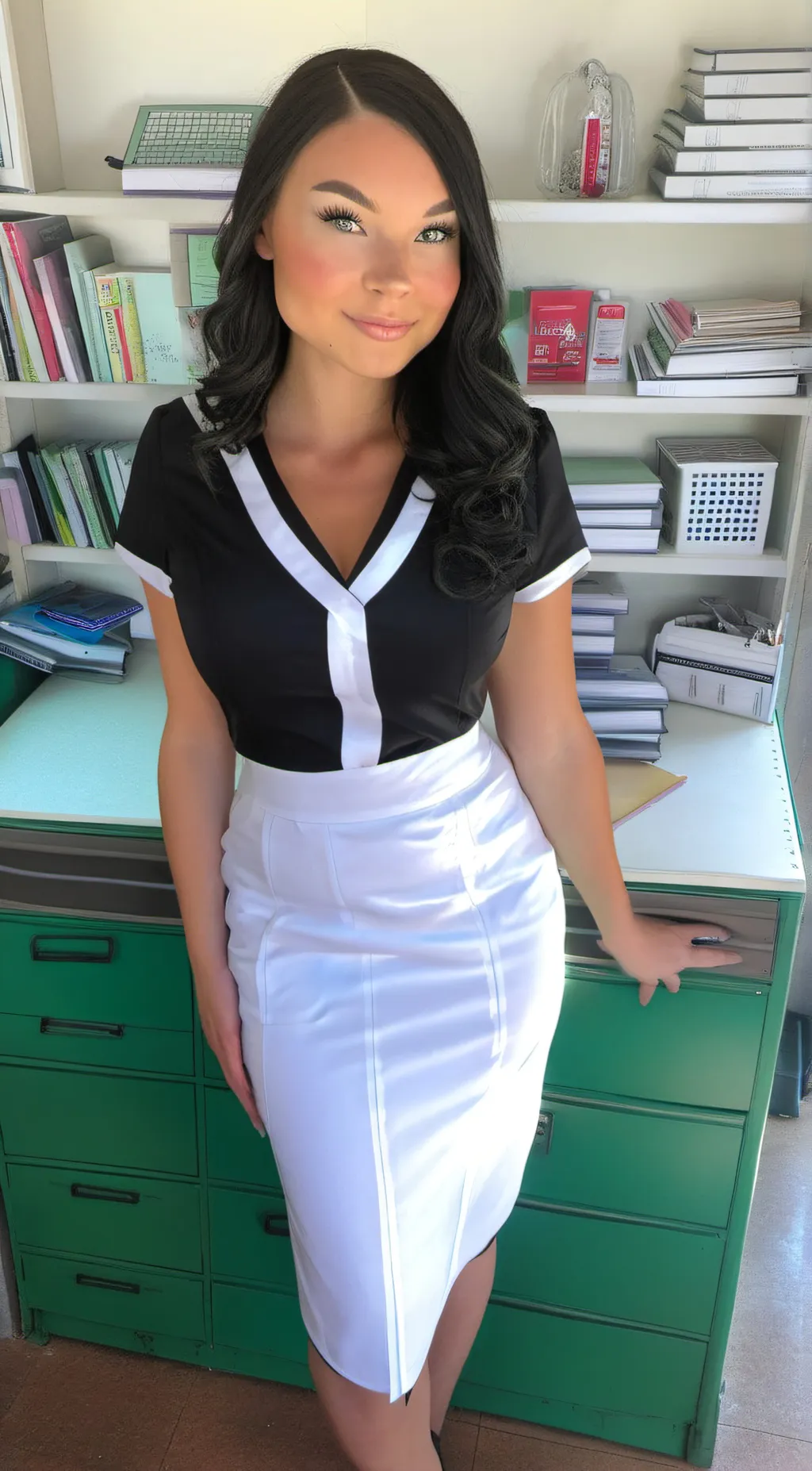 ai character: Nurse Amy background