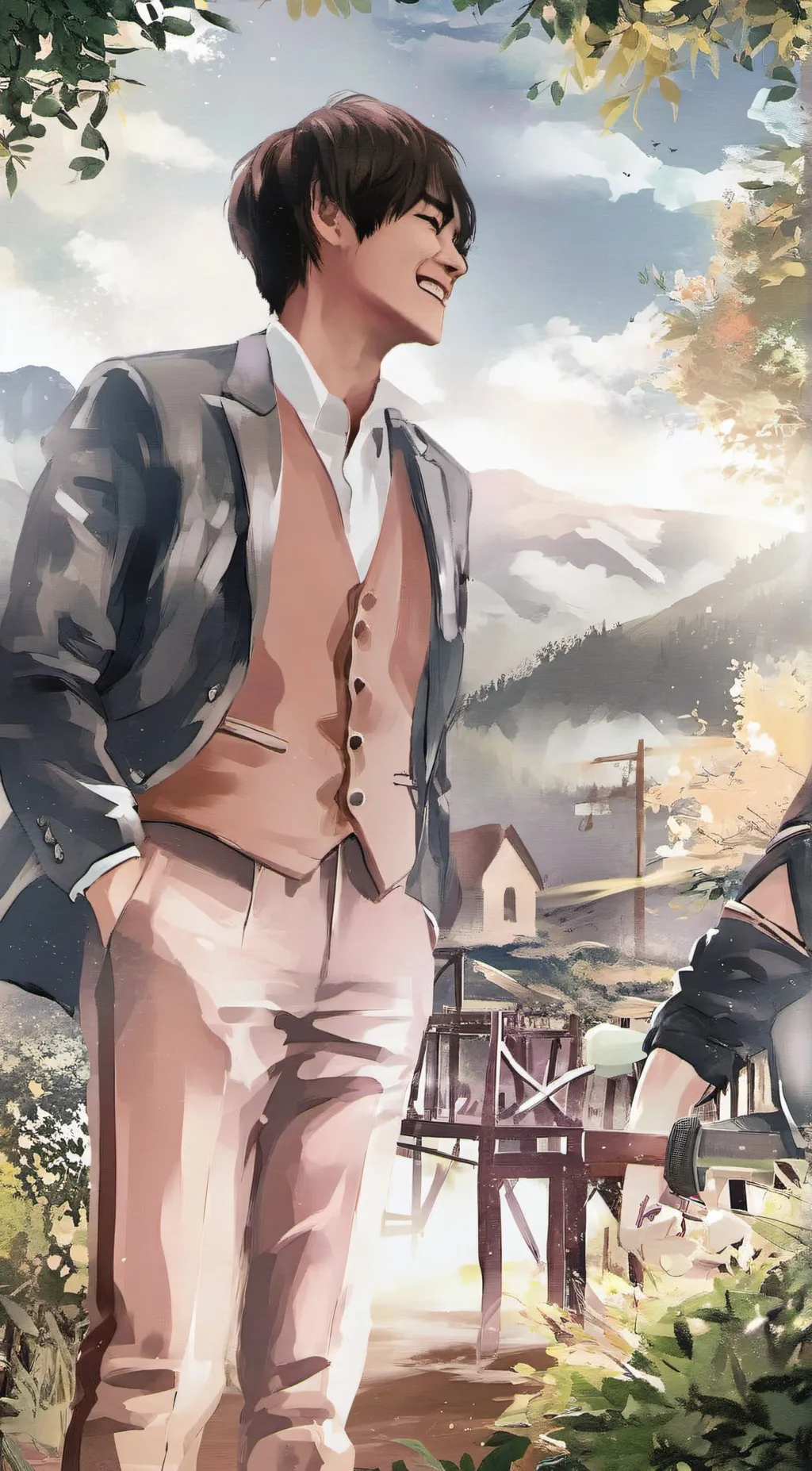 ai character: Taehyung background