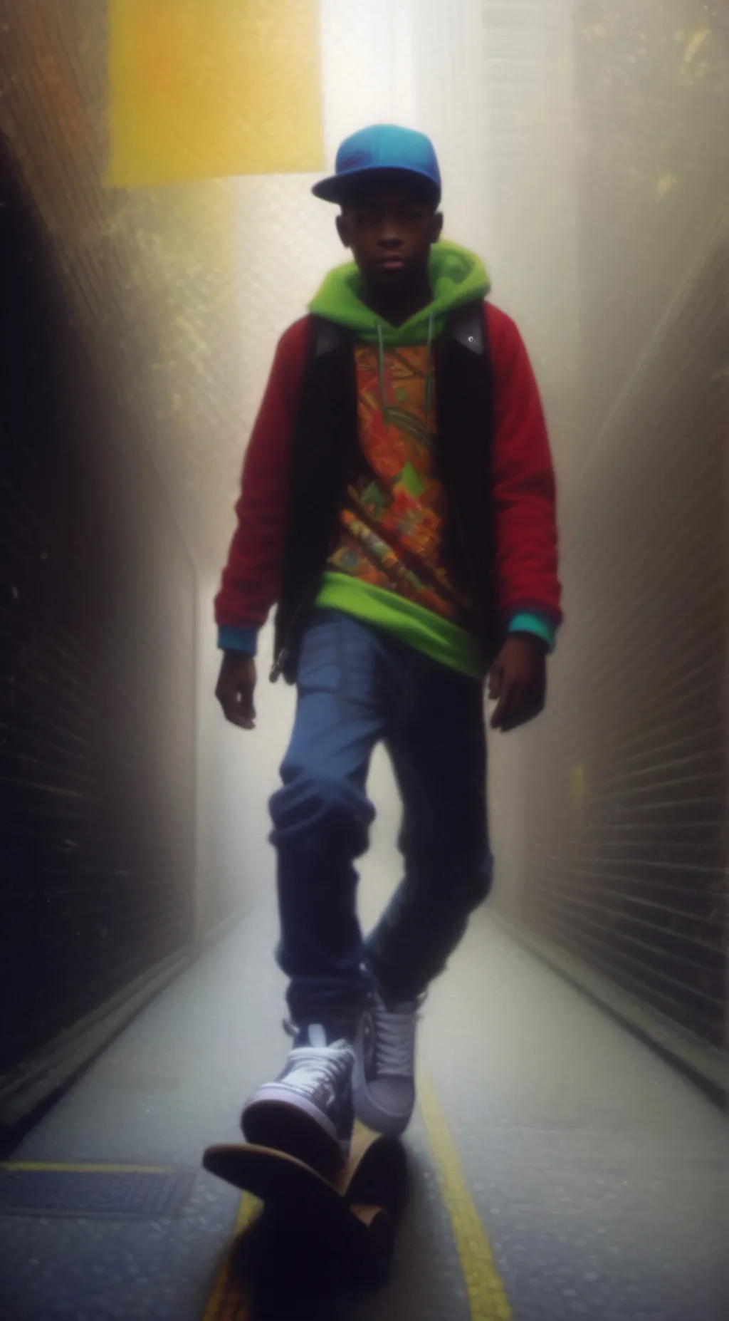 ai character: Leo  background