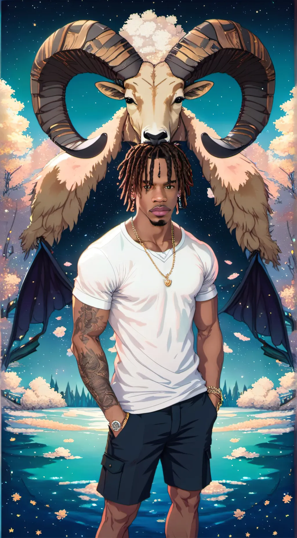 ai character: Marcus background