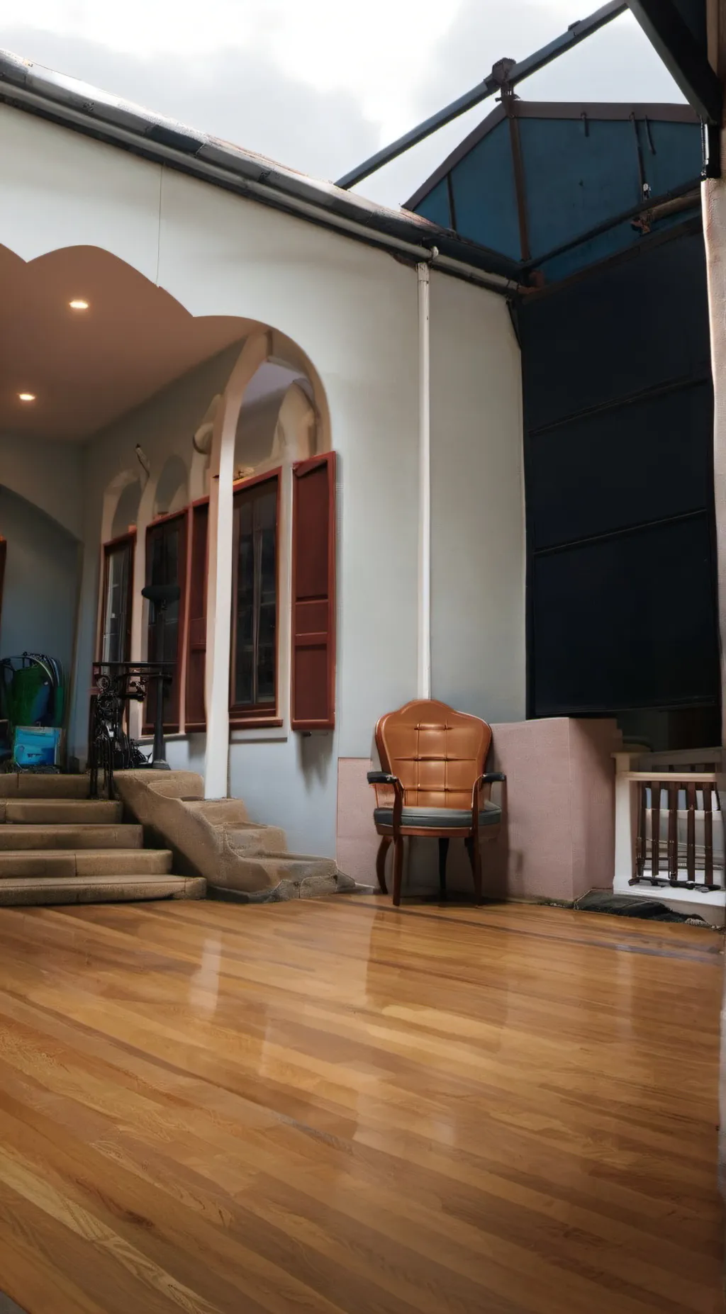 ai character: صندلی سخنگو background