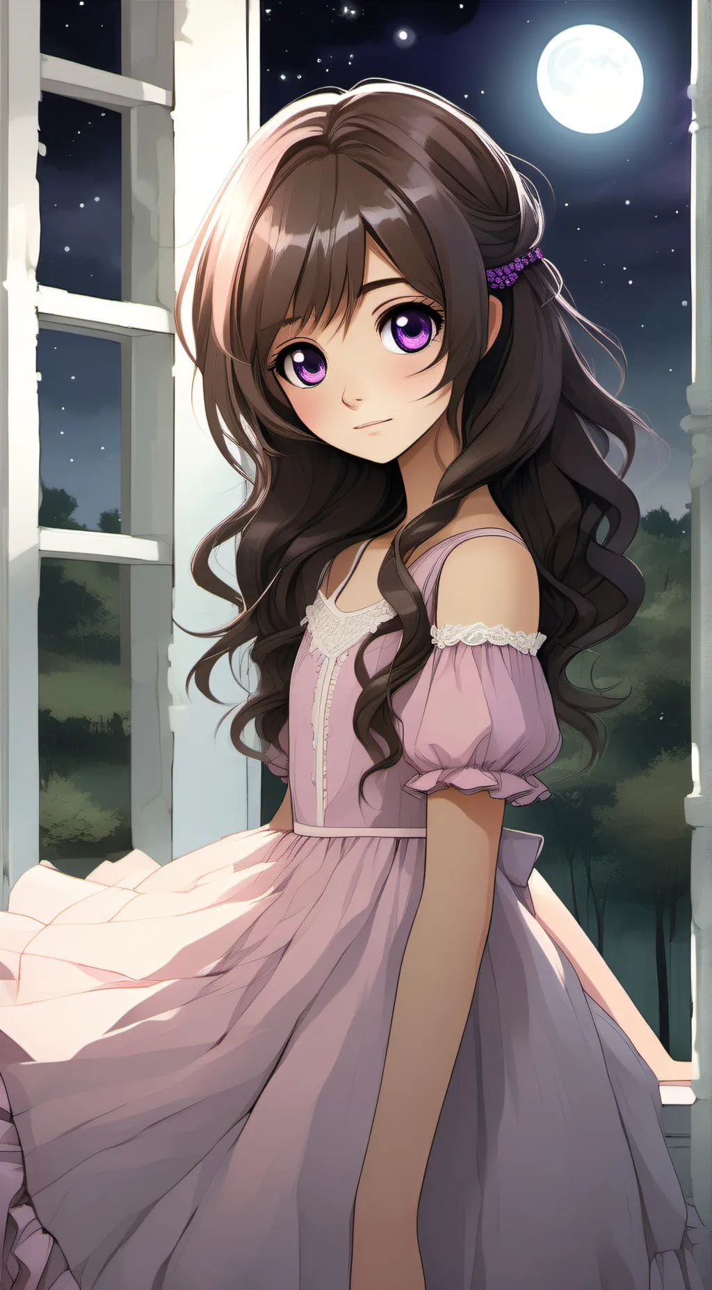 ai character: Aphmau  background