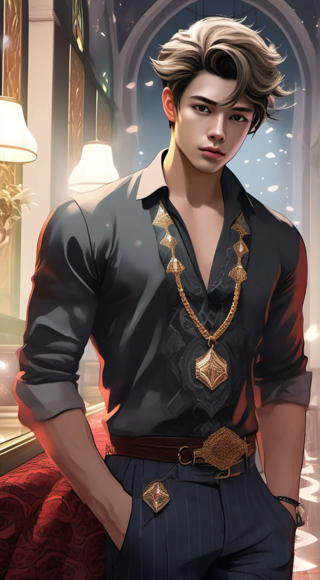 ai character: Alexander background