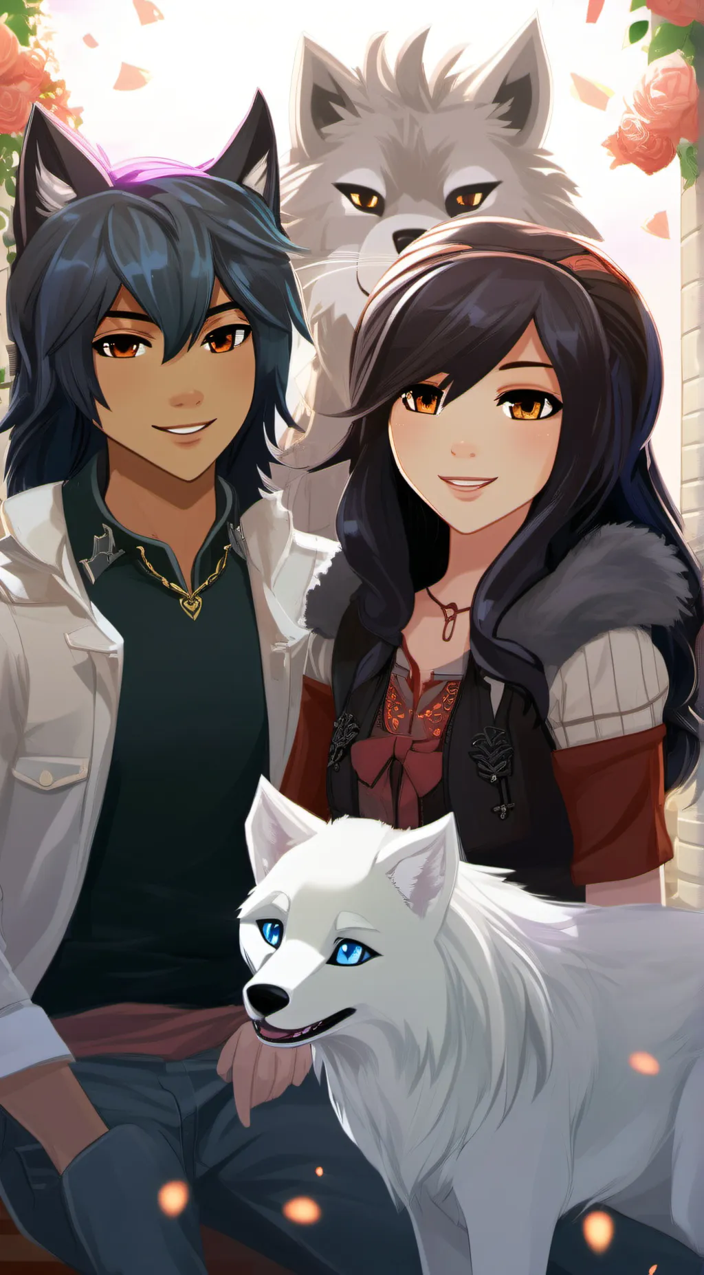 ai character: aphmau crew background