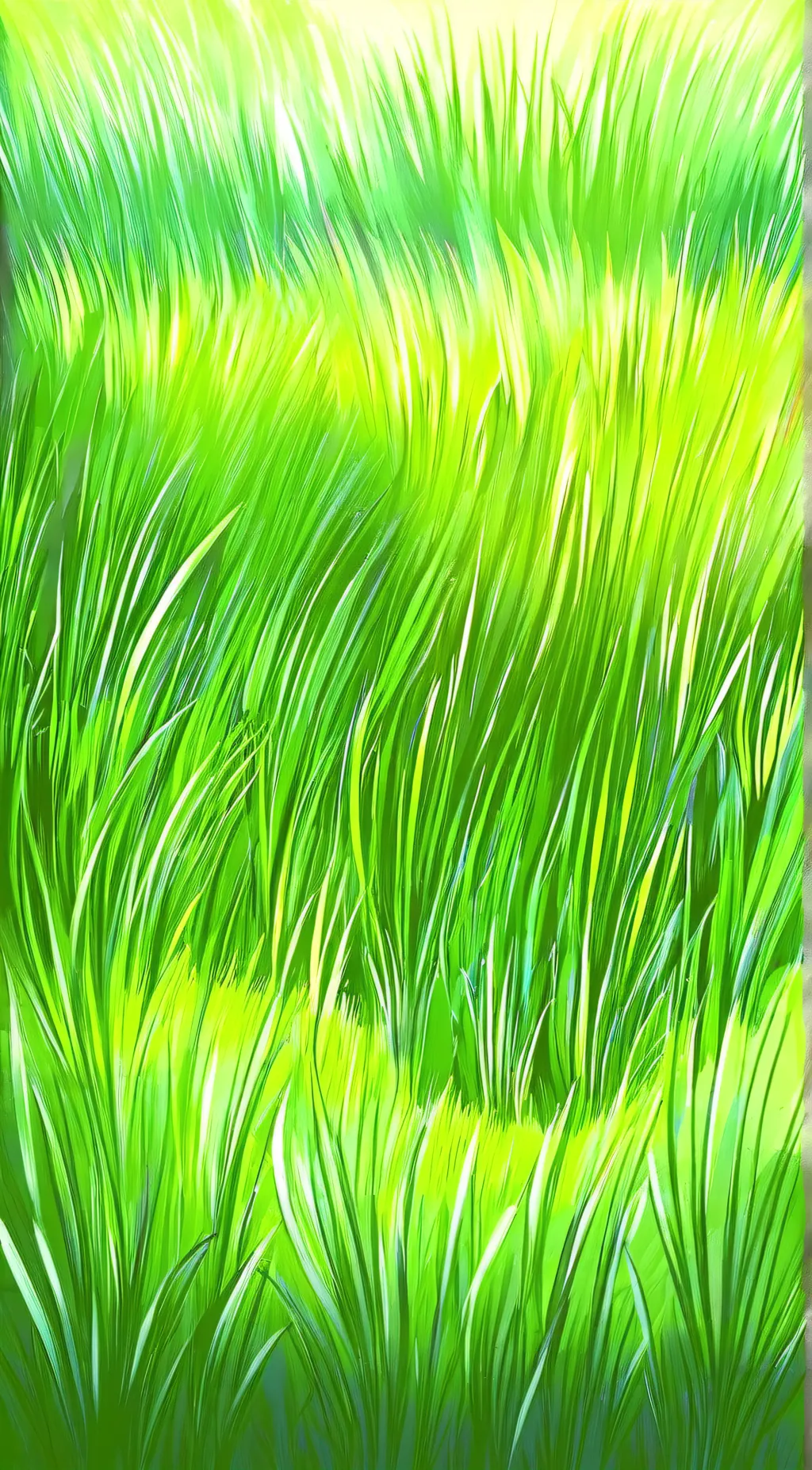 ai character: Grass 😇 background
