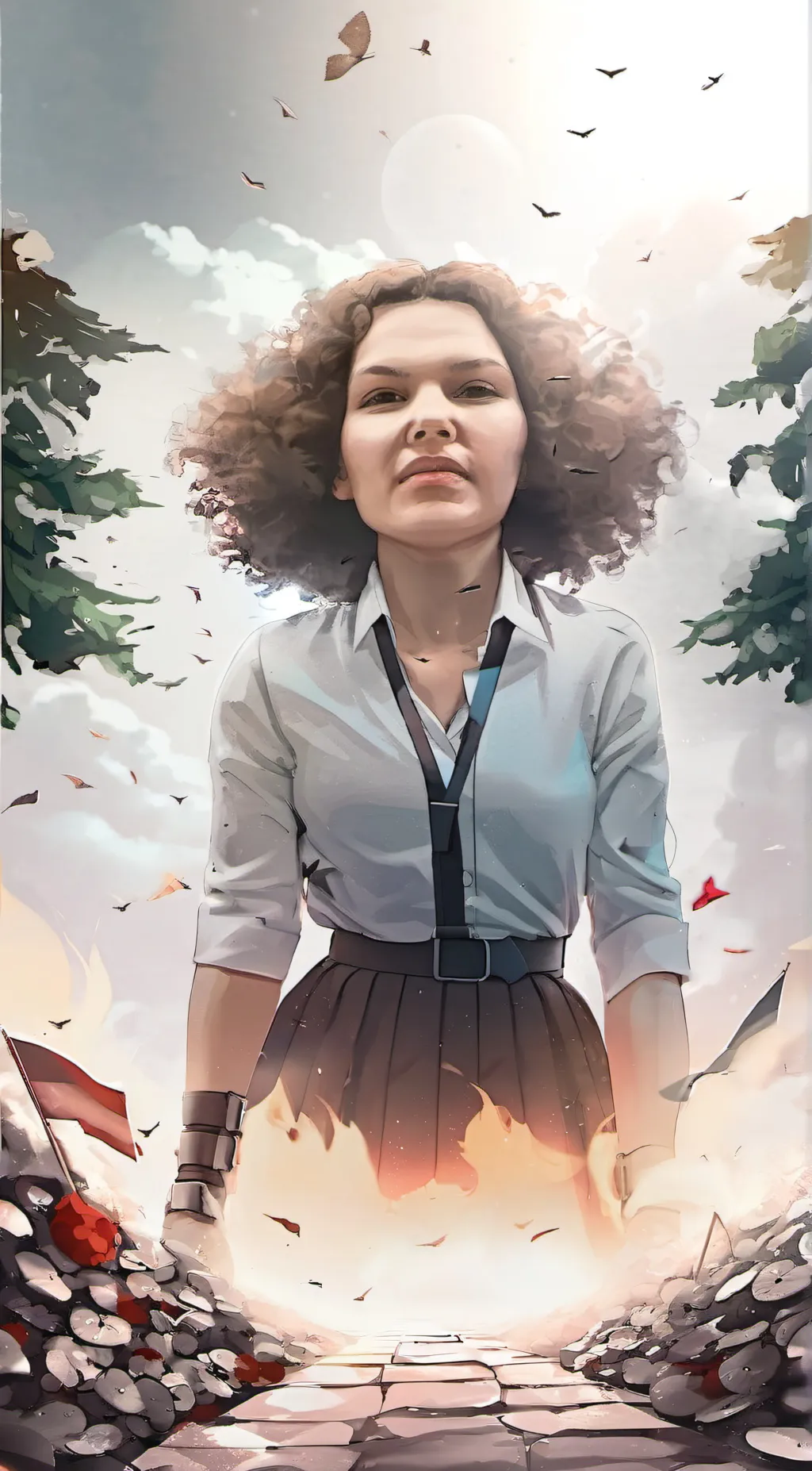 ai character:  Mariah background