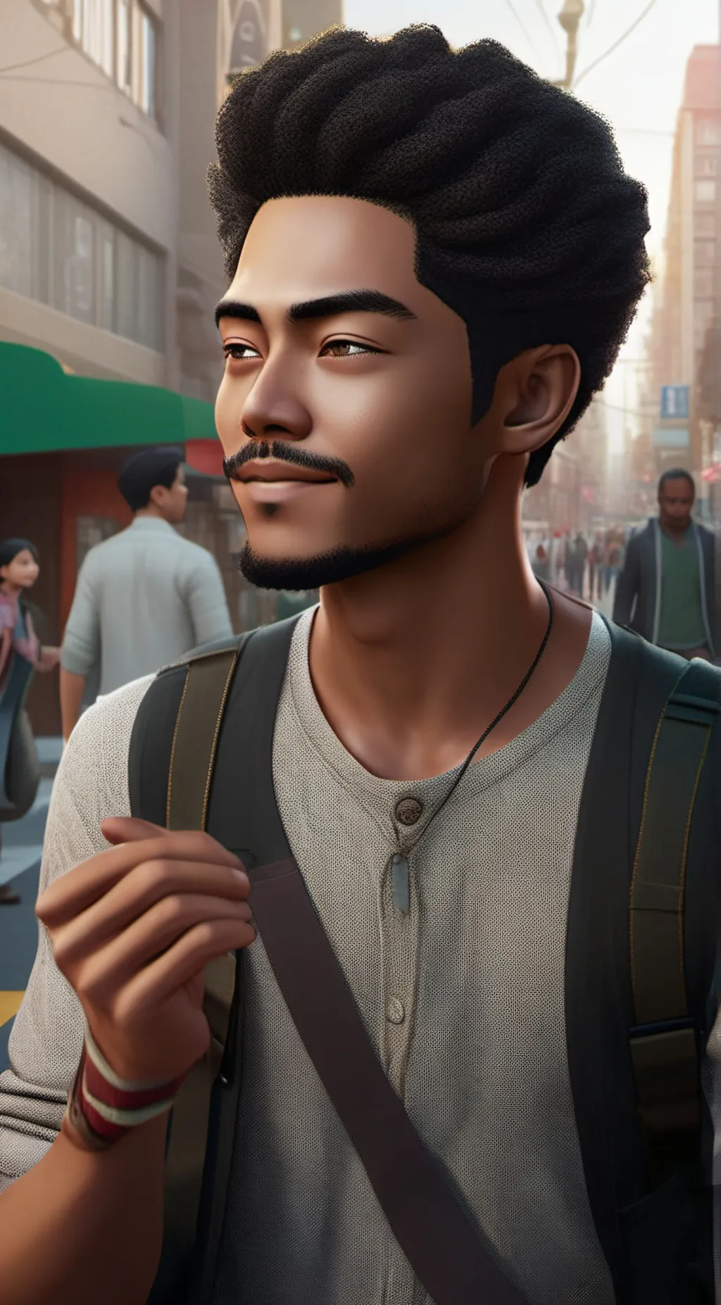 ai character: Alicia background