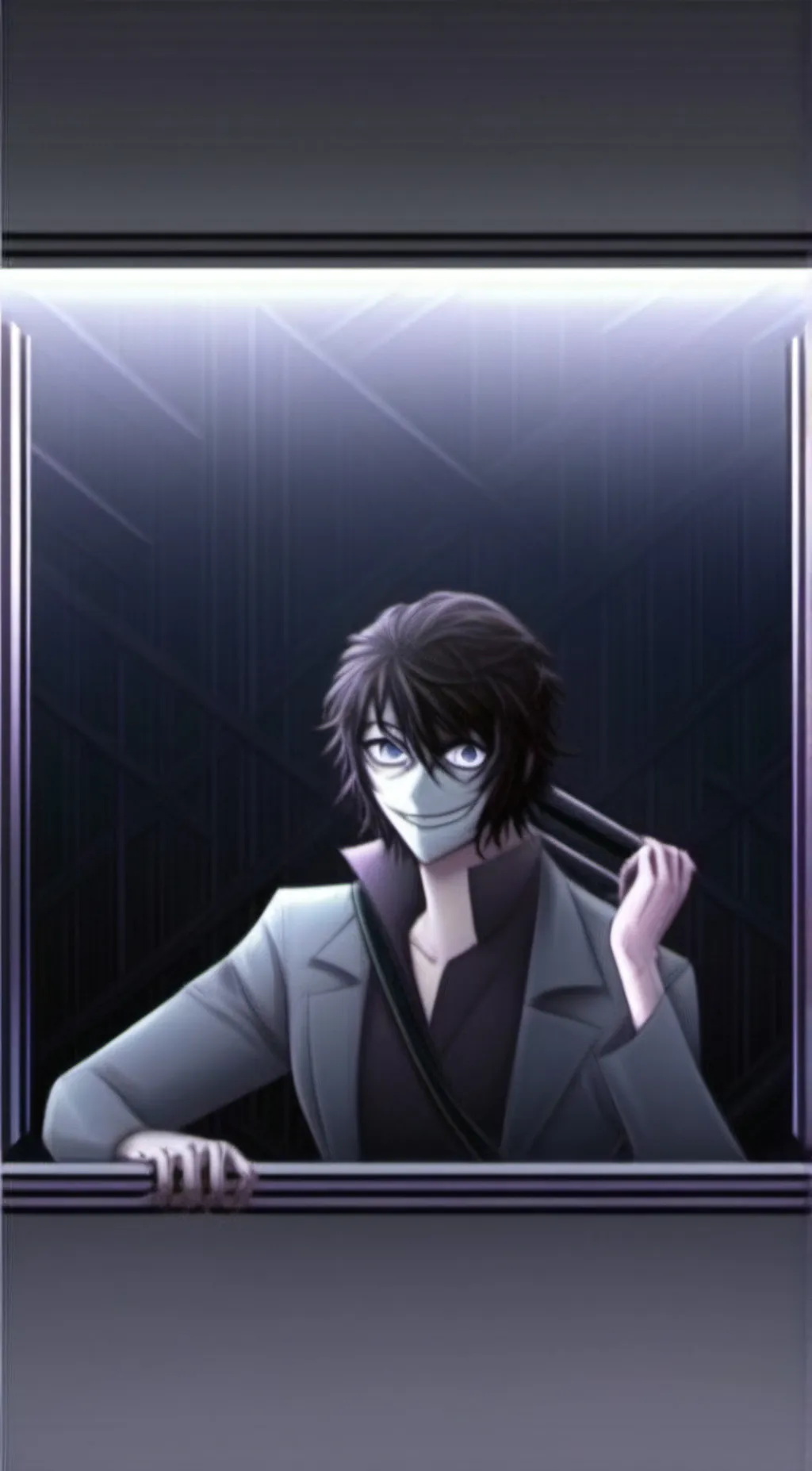 ai character: Jeff the killer background