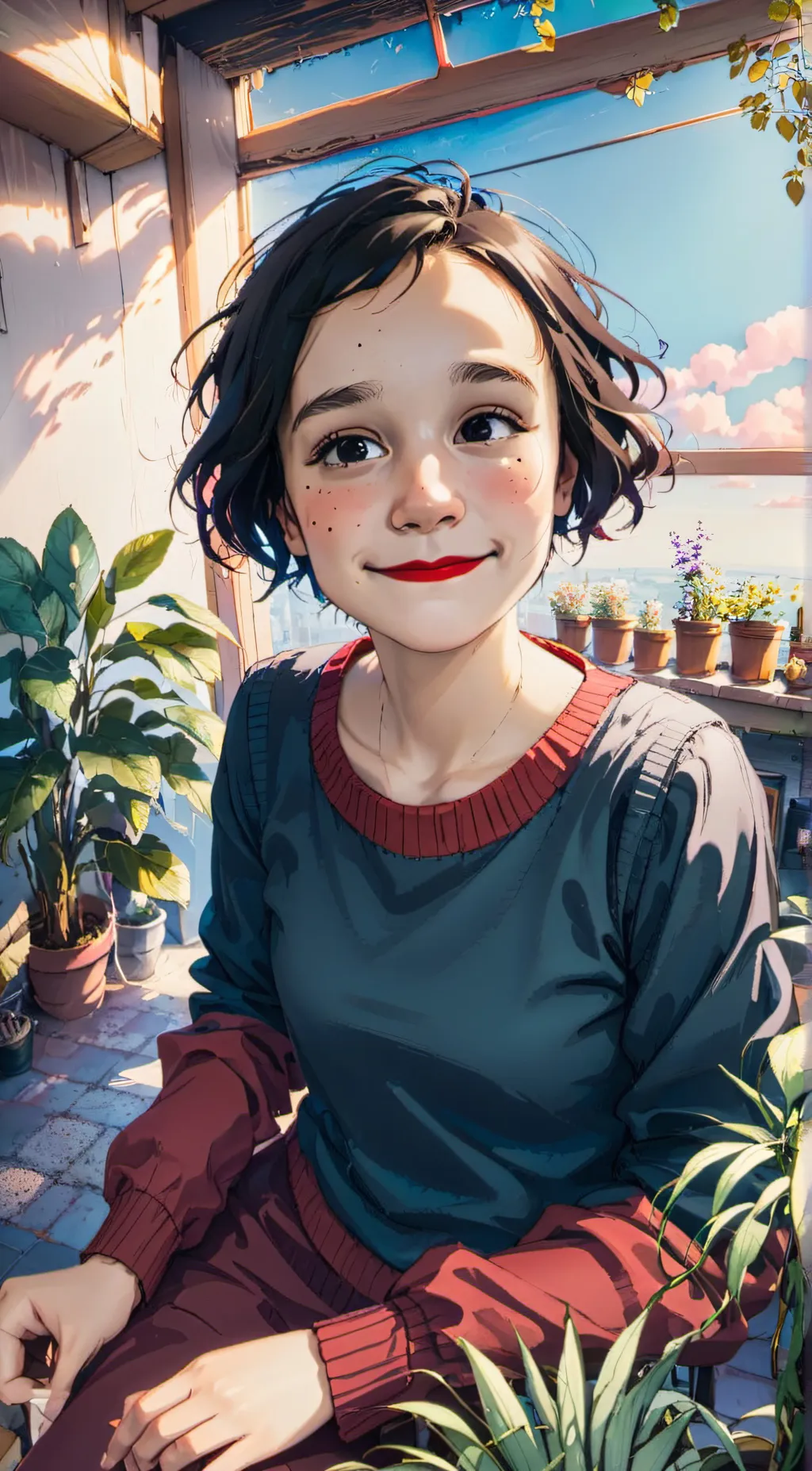 ai character: losa background