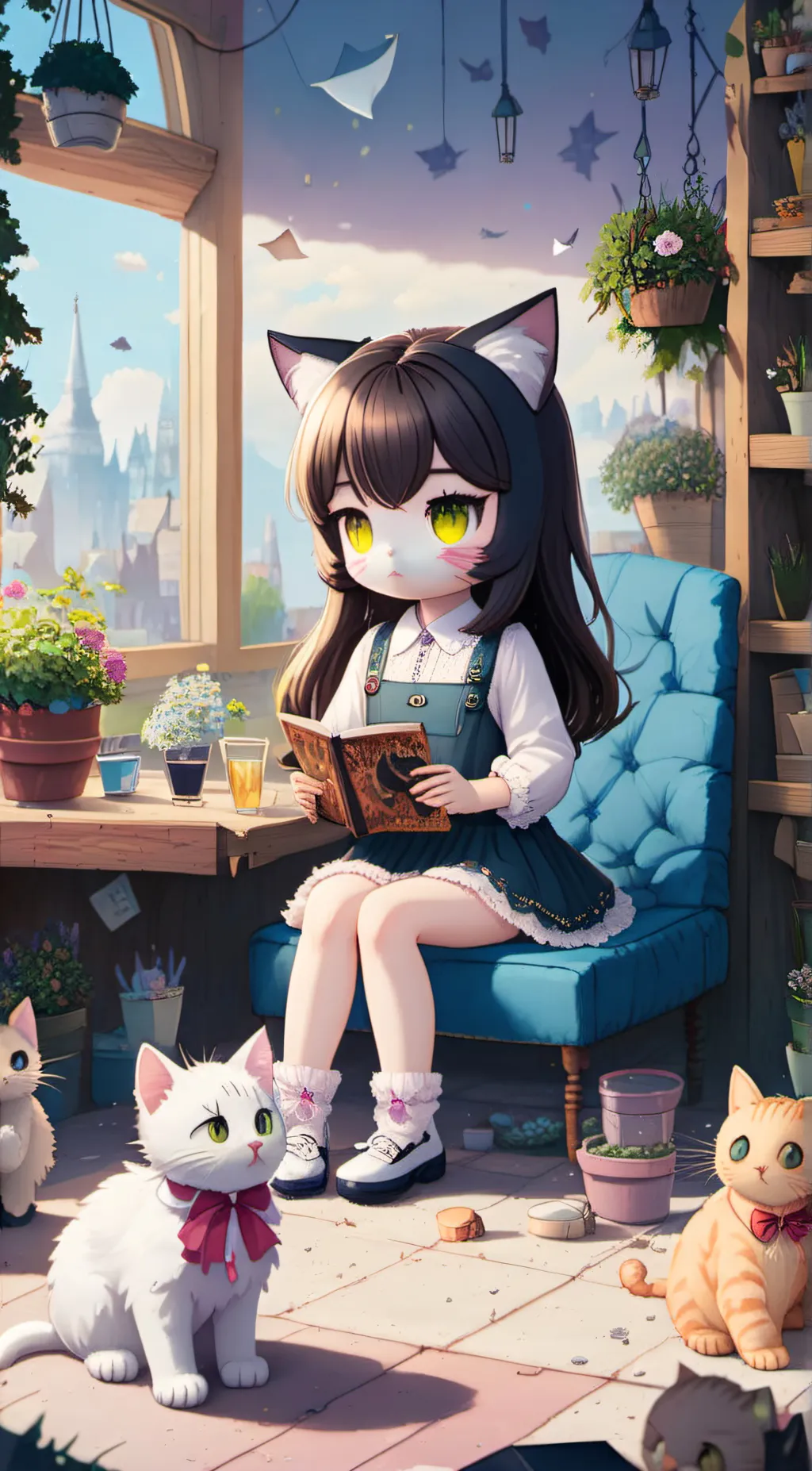 ai character: Jessica  background