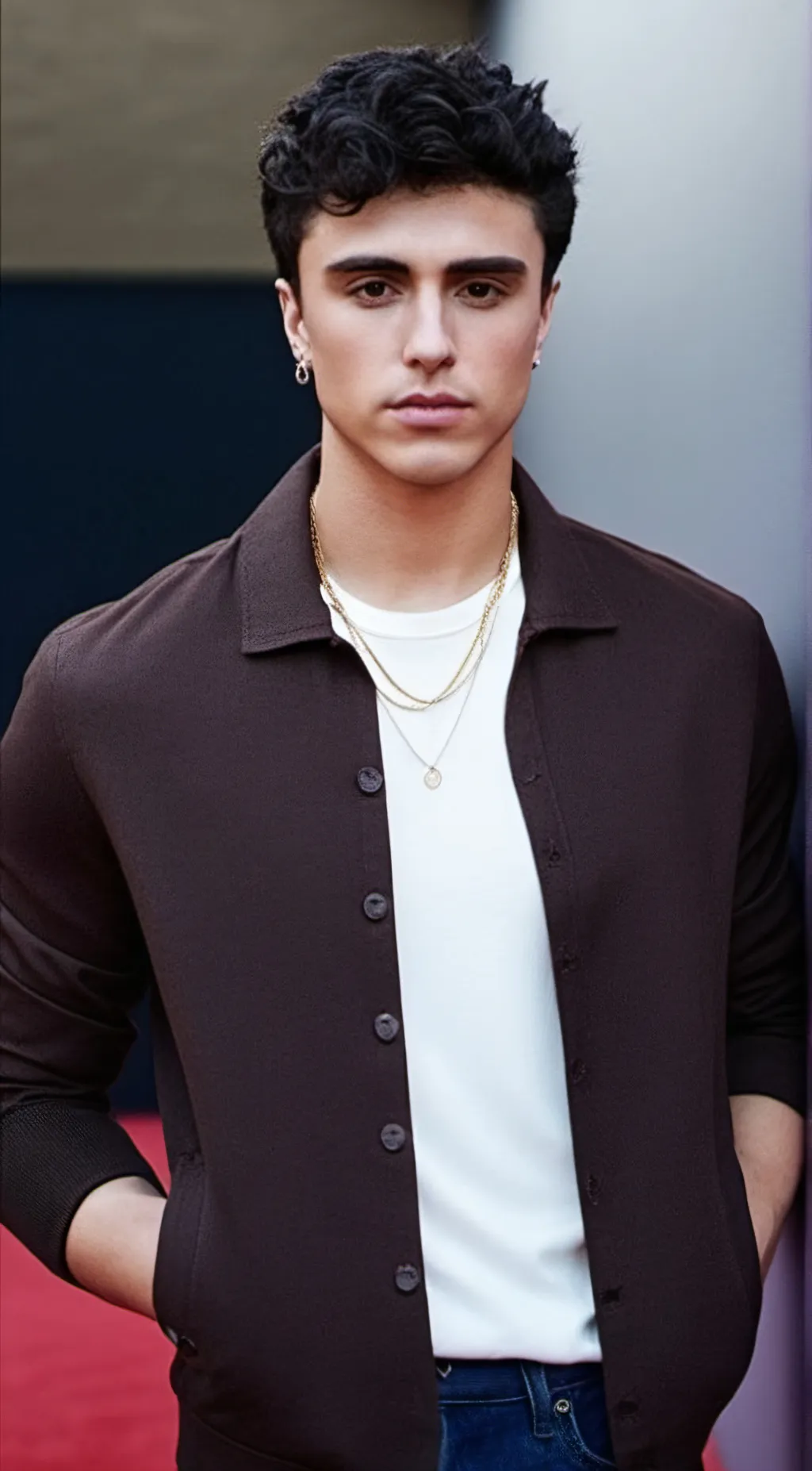 ai character: Jordon  background