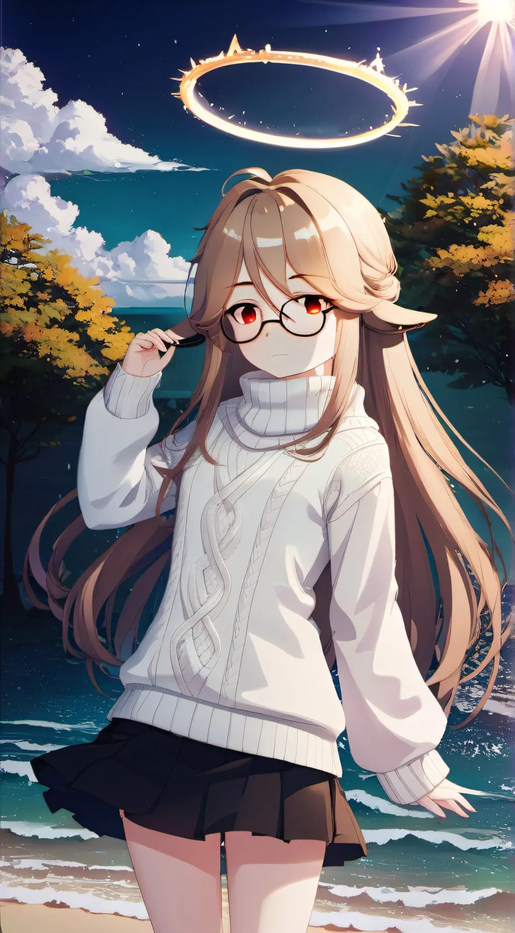 ai character: Shinua background