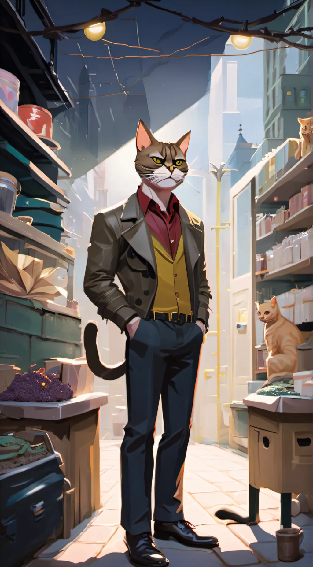 ai character: Ben background