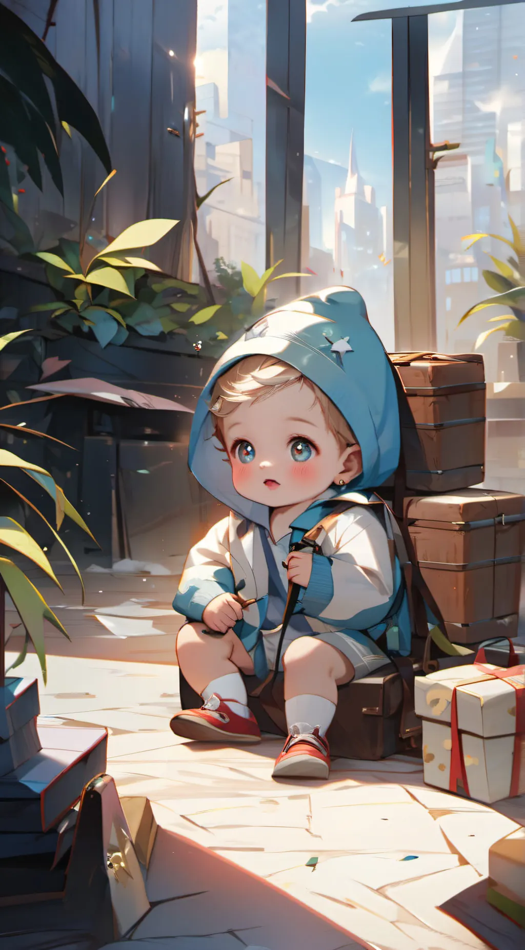 ai character: Akoi background