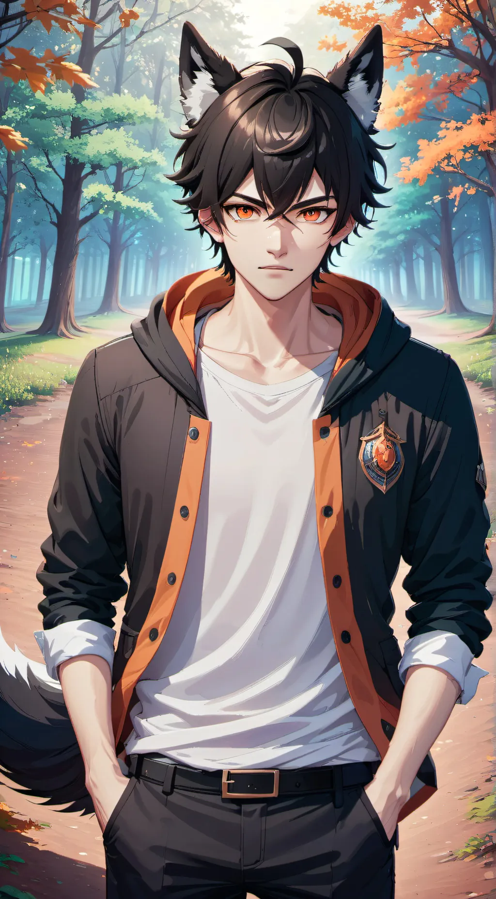 ai character: Void  background