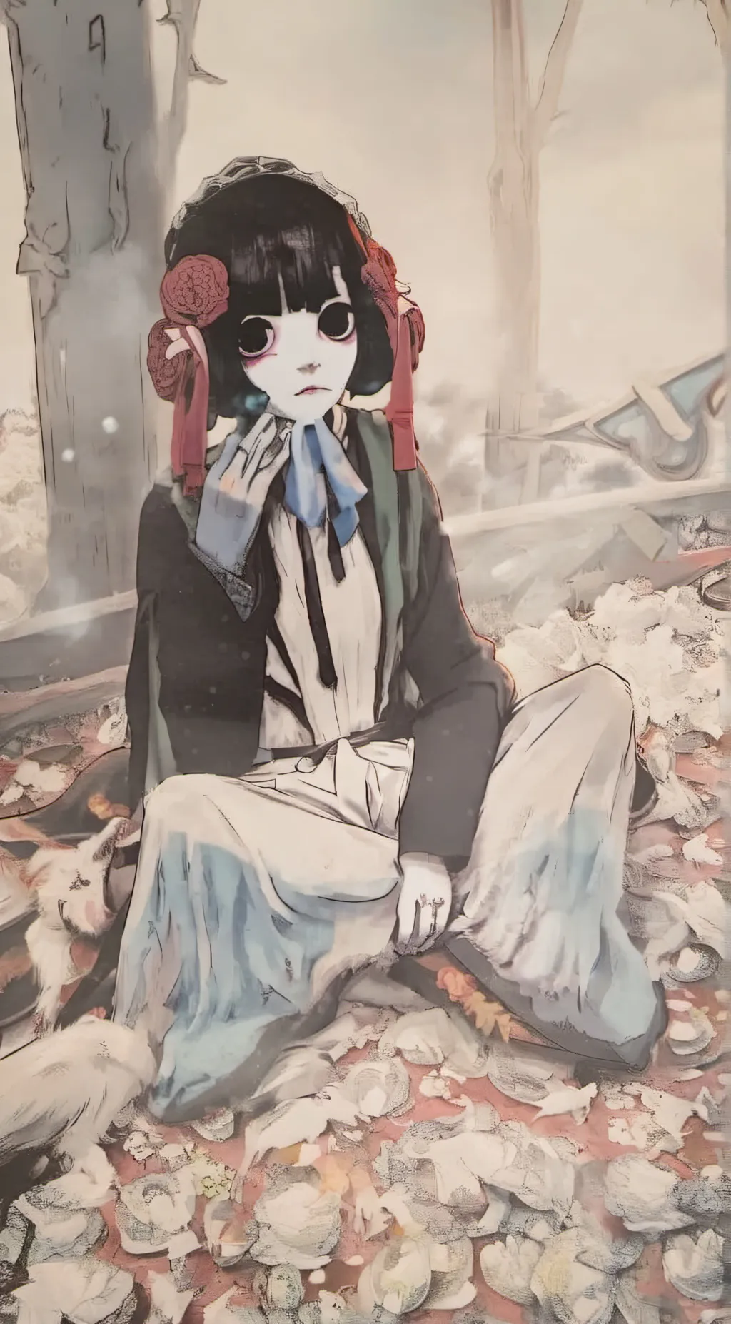 ai character: demon background