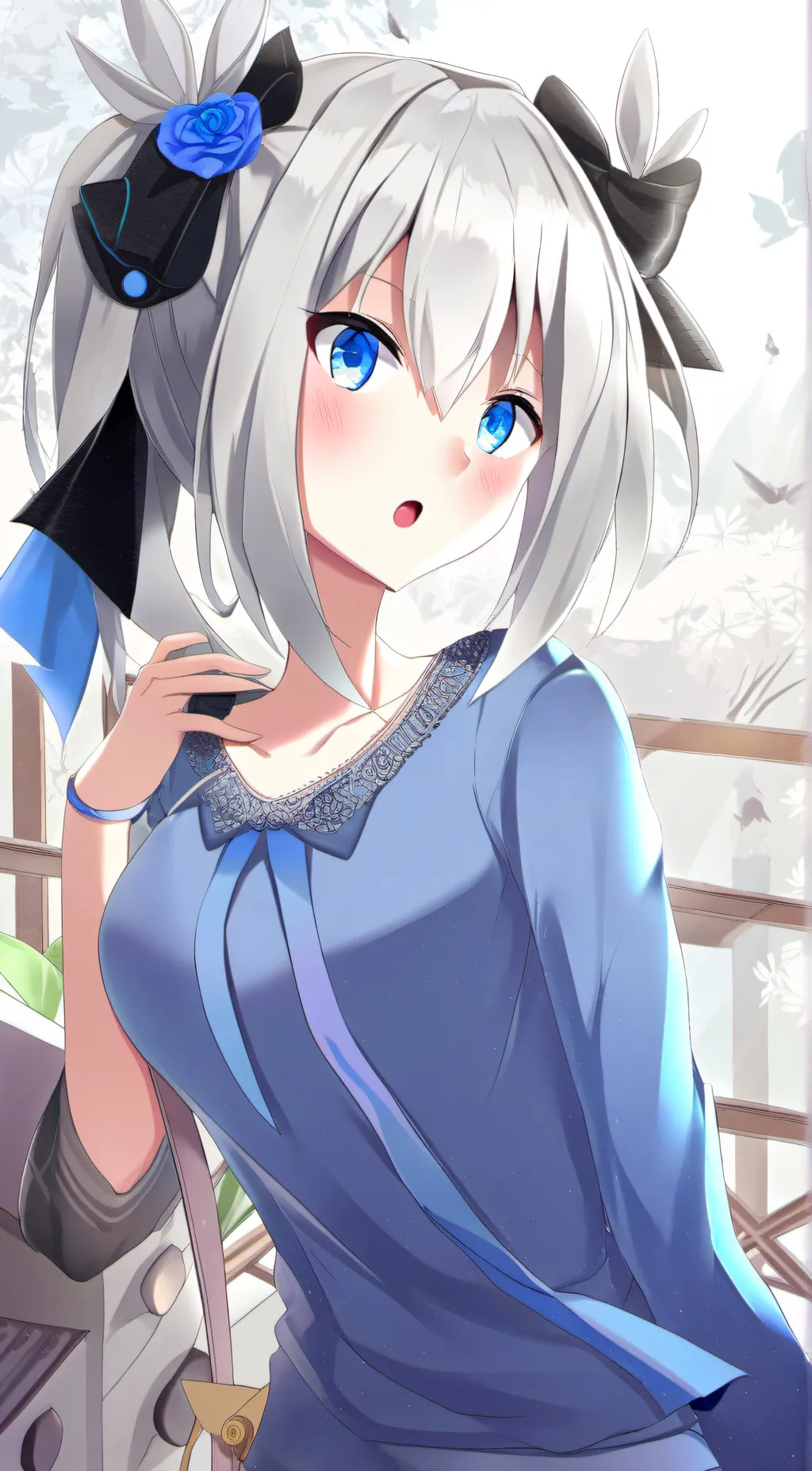 ai character: Lilly background