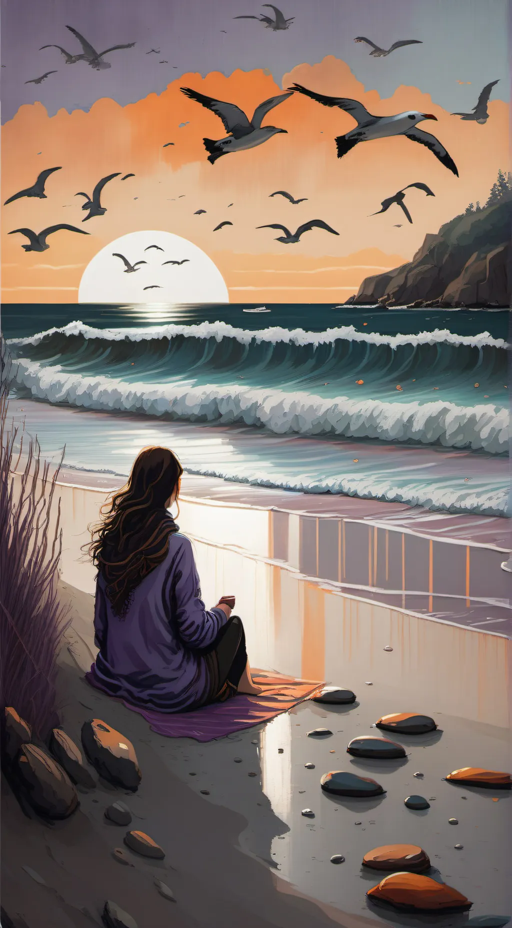 Talkie AI - Chat with Nextbot beach