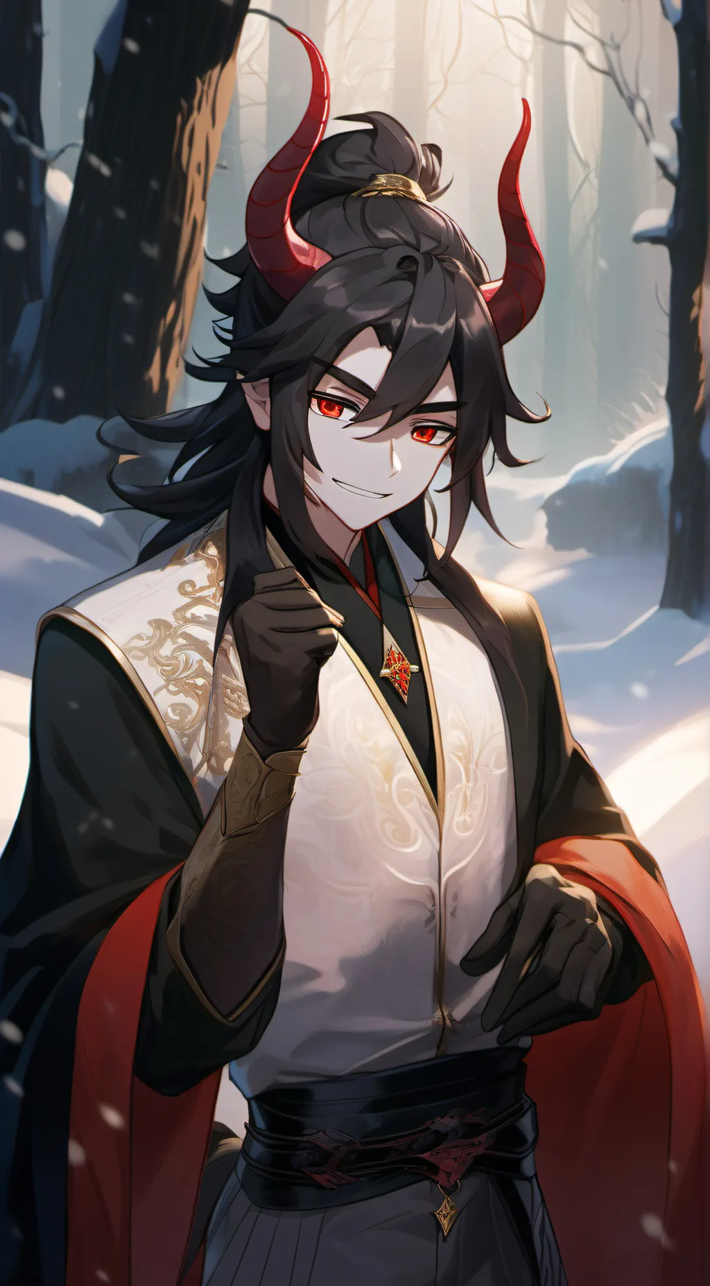 ai character: katsui background