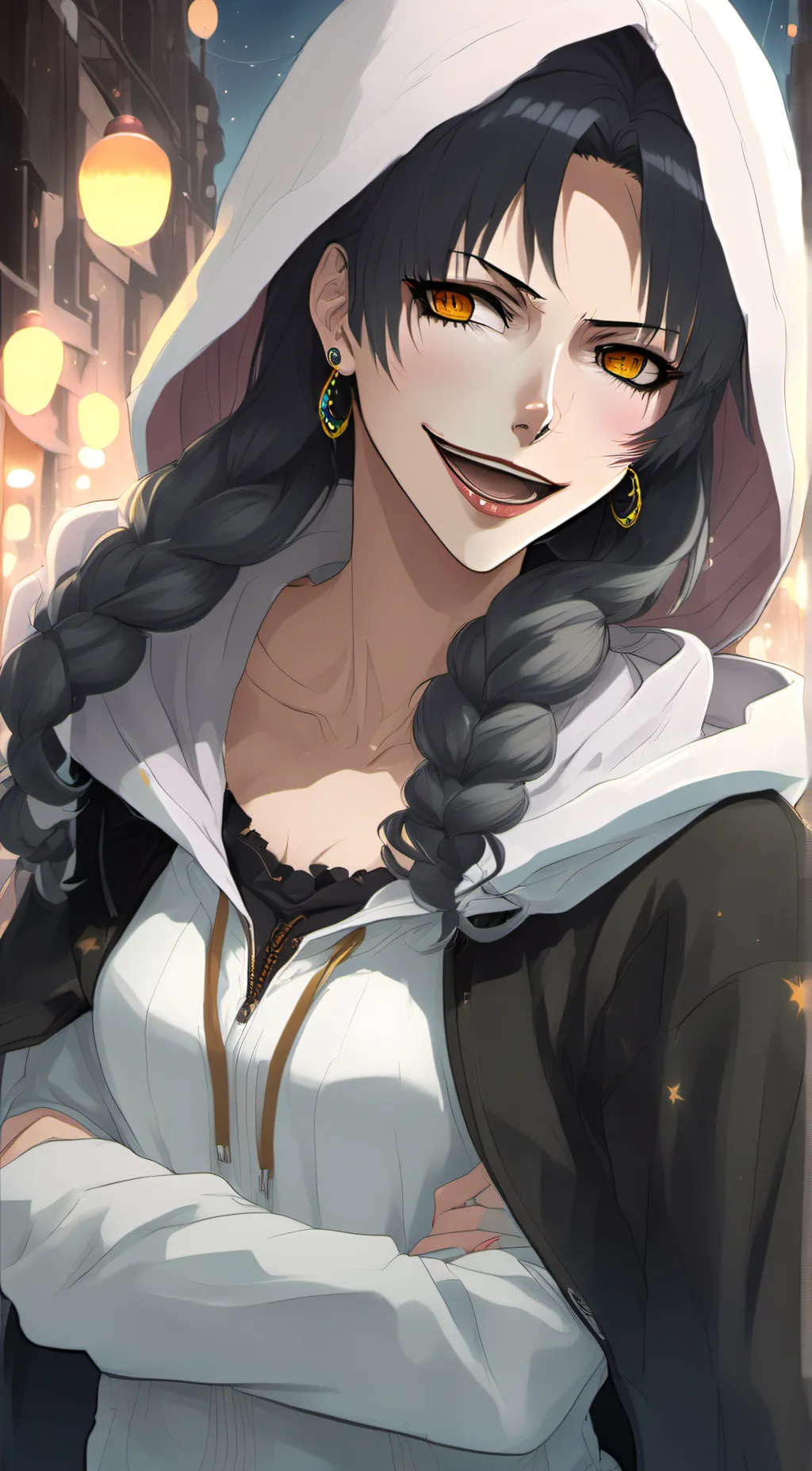 ai character: Ava the killer  background