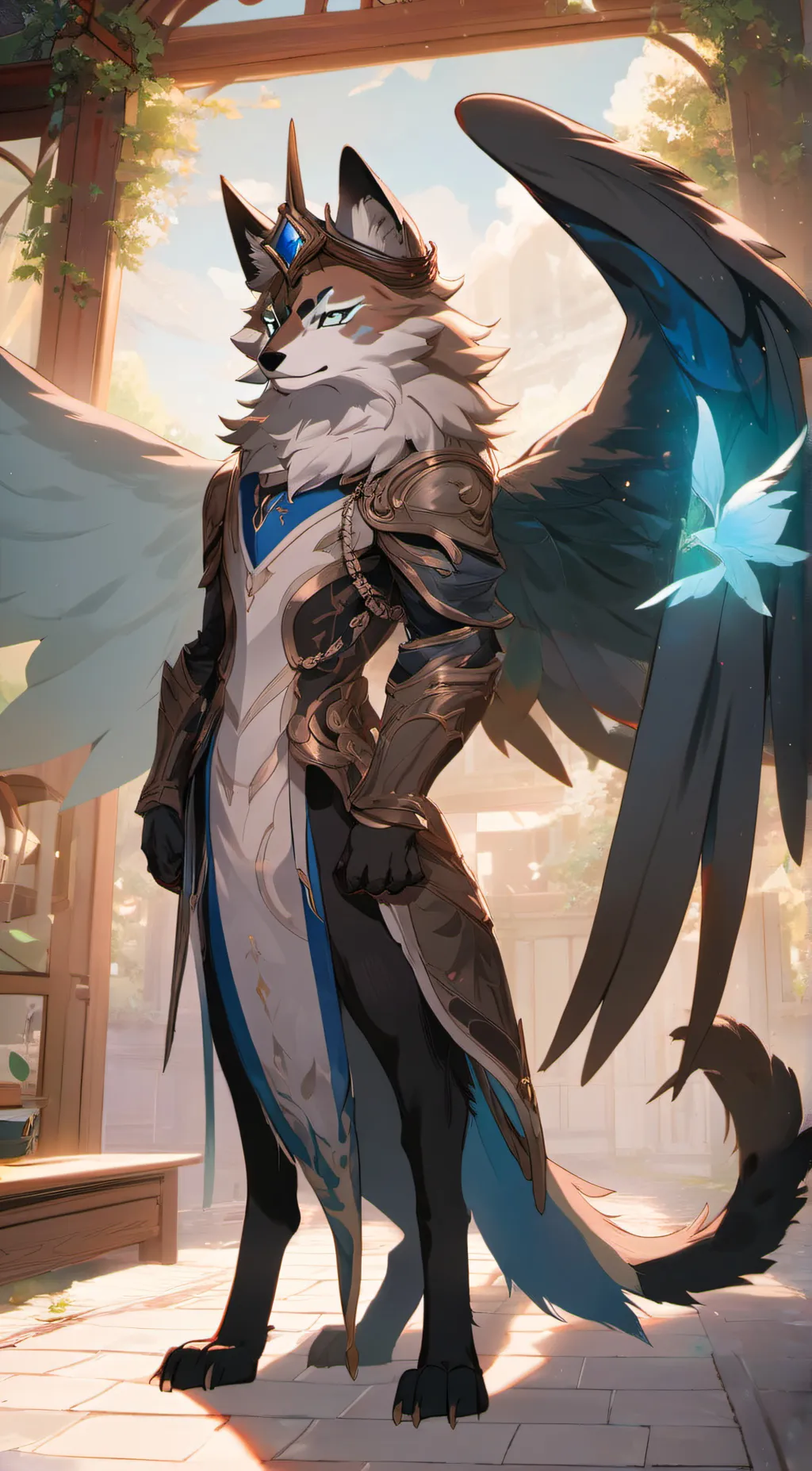 ai character: Raiden background