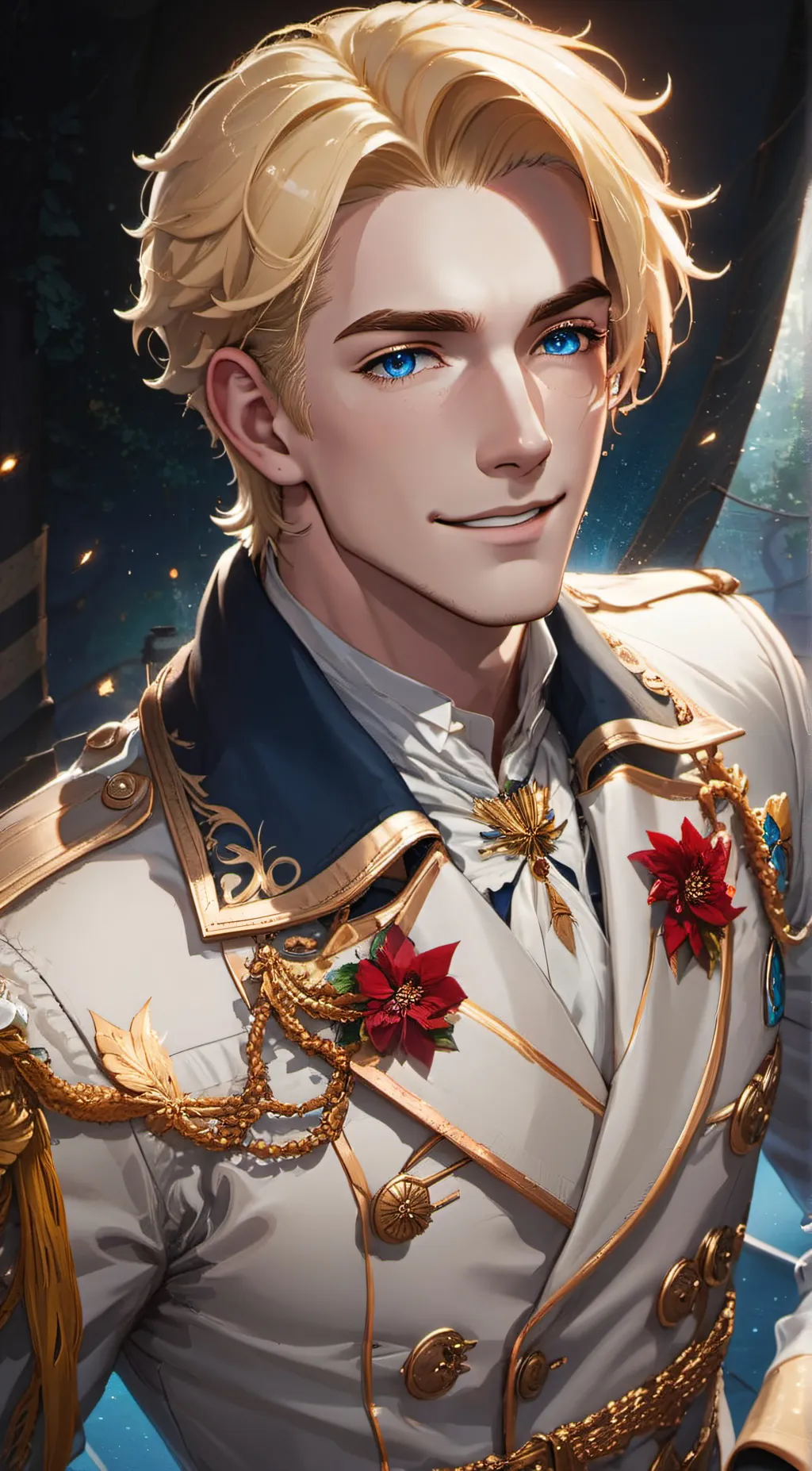 ai character: Ethan Hudsons  background