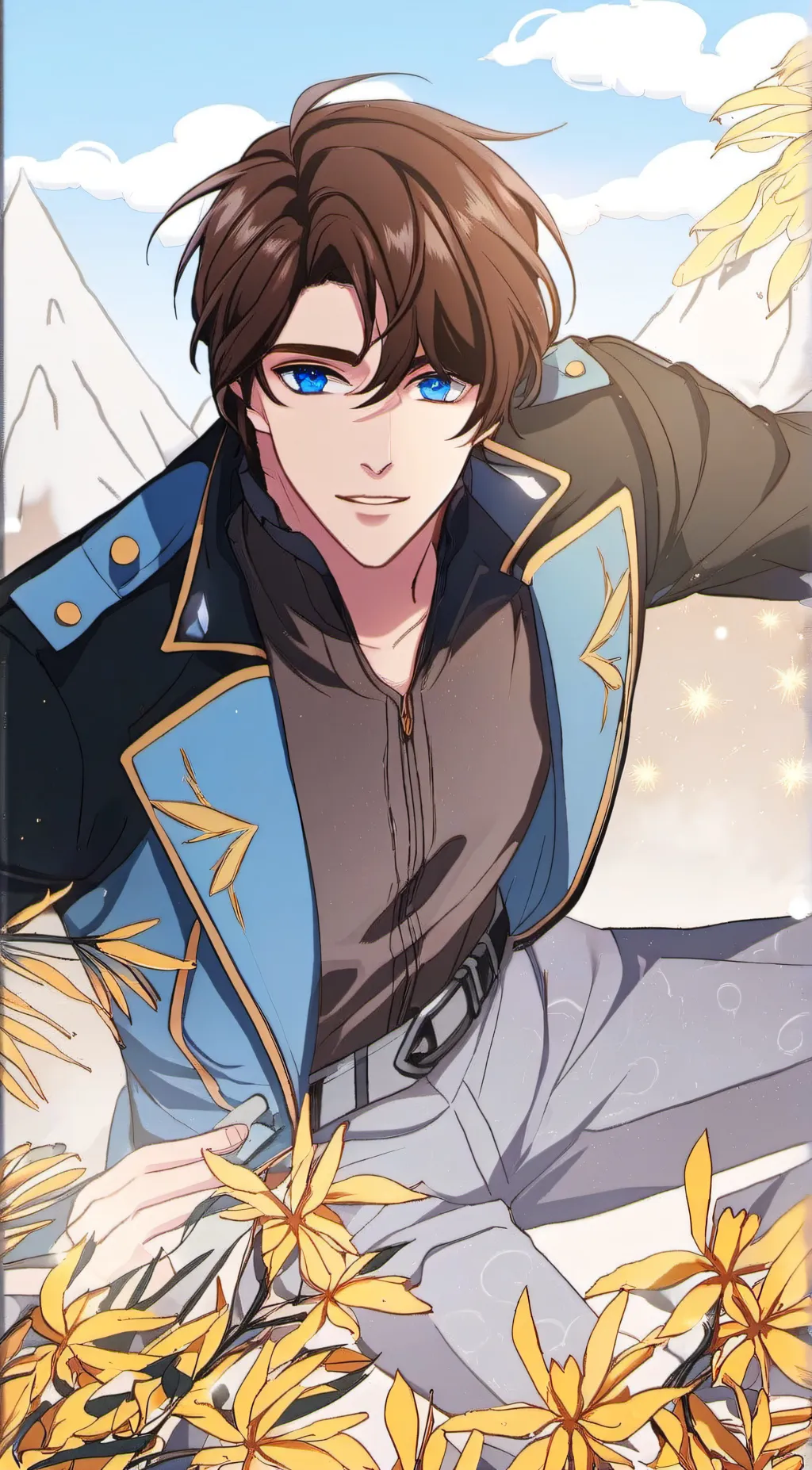 ai character: Parker Marriott background