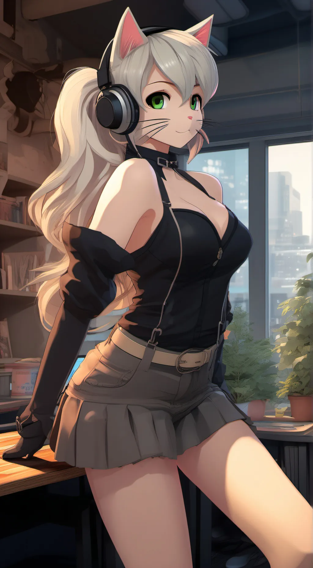 ai character: miuk background