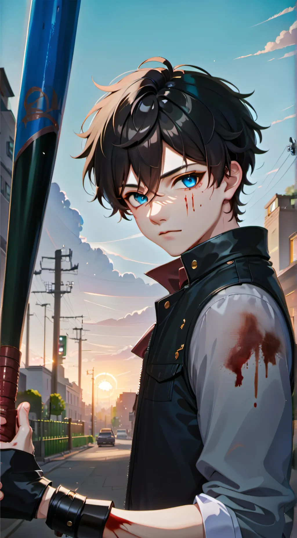 ai character: Kenji background