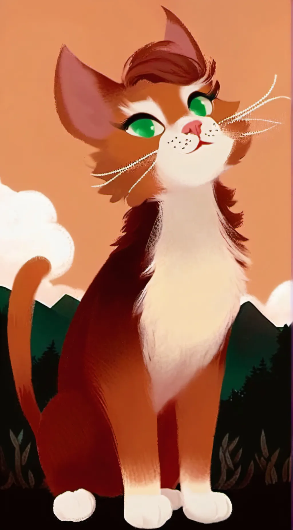 ai character: squrrelflight background