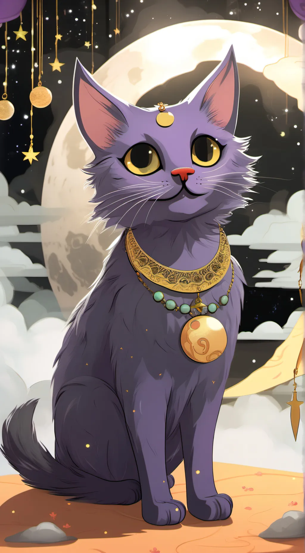 ai character: Aurora background