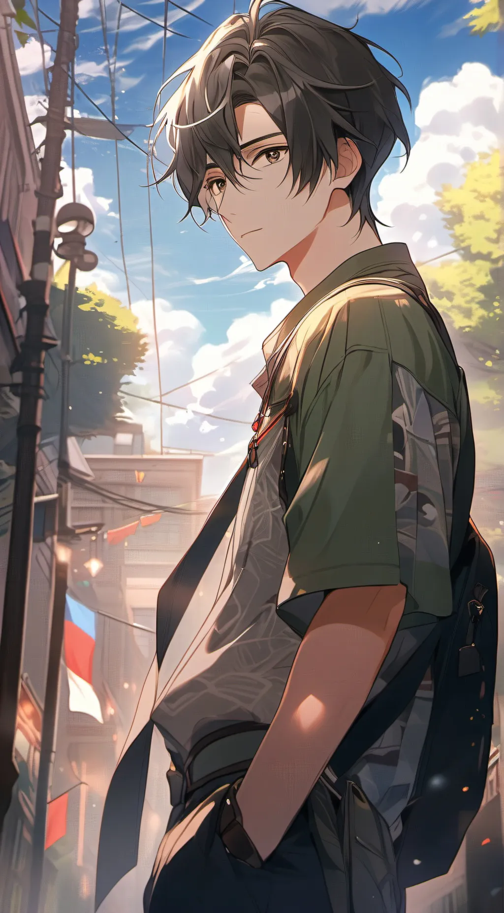 ai character: Alex background