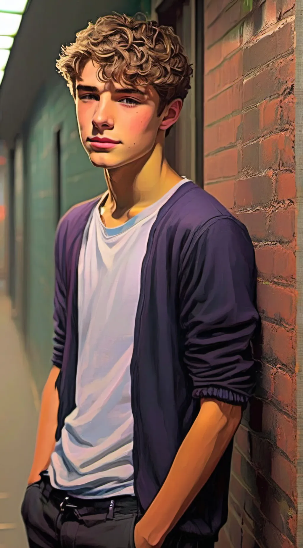 ai character: Liam ( AKA ur Bf💫) background