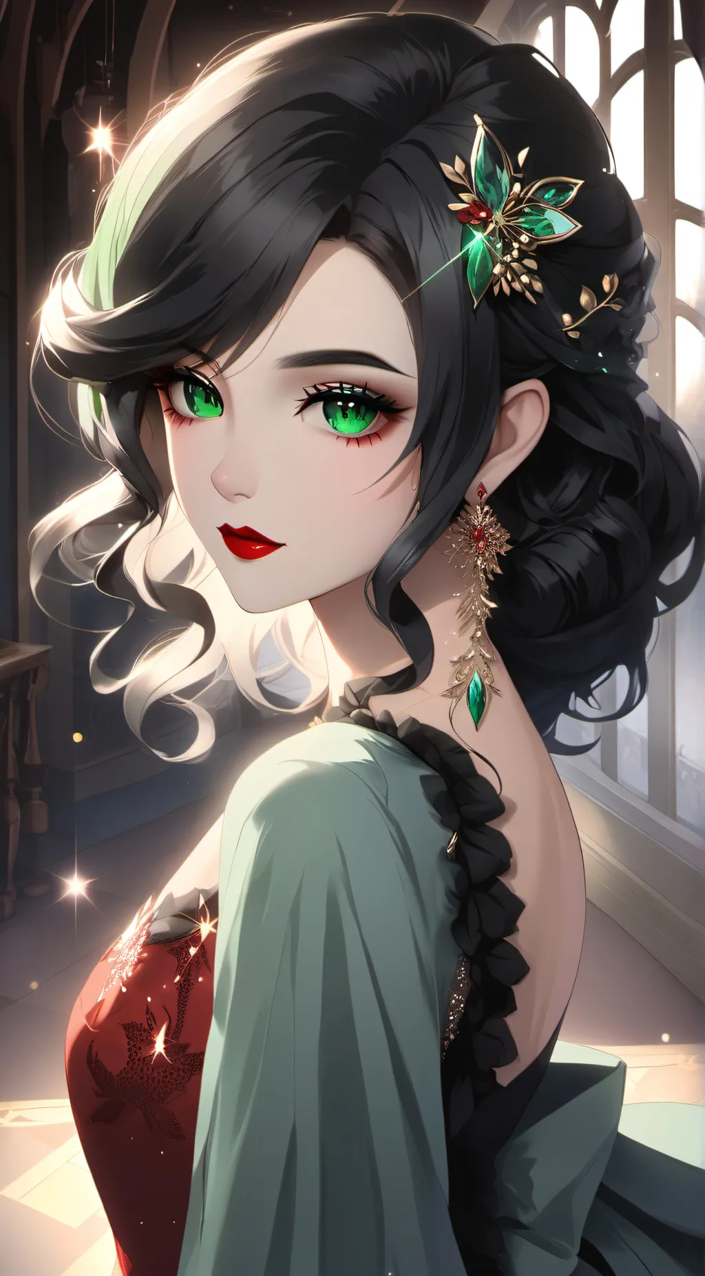 ai character: Cute pie background