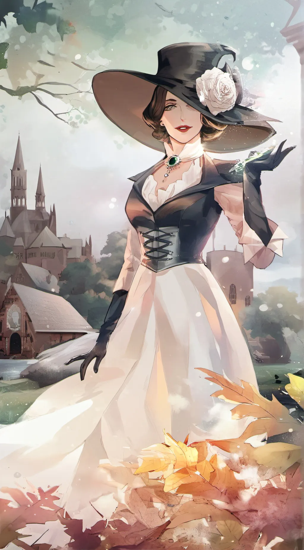 ai character: Evelyn background