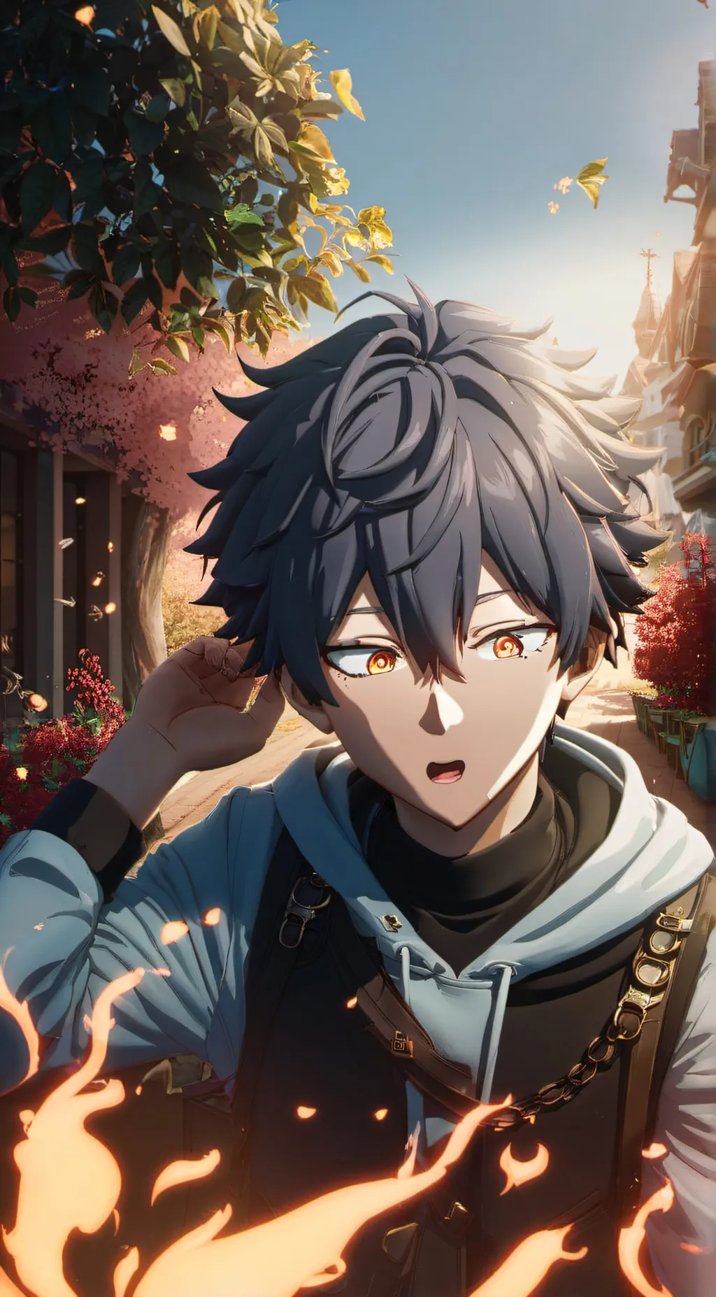 ai character: TJ background