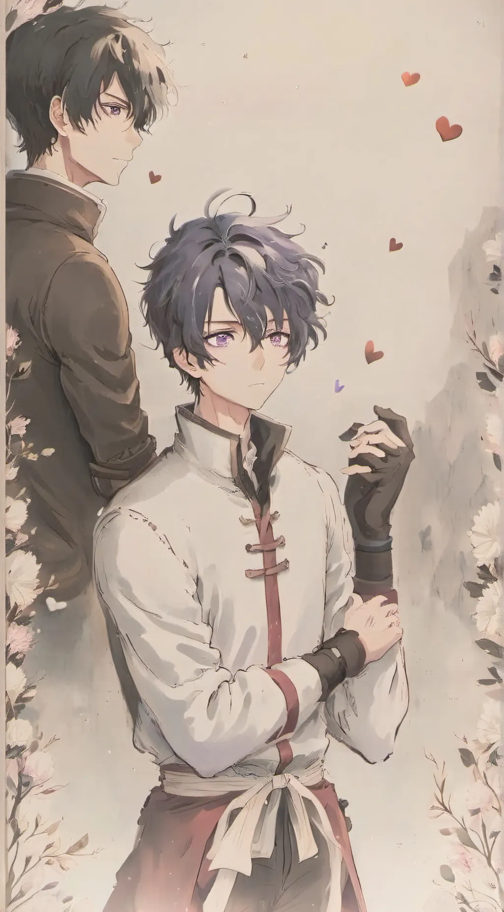 ai character: Angle and max background