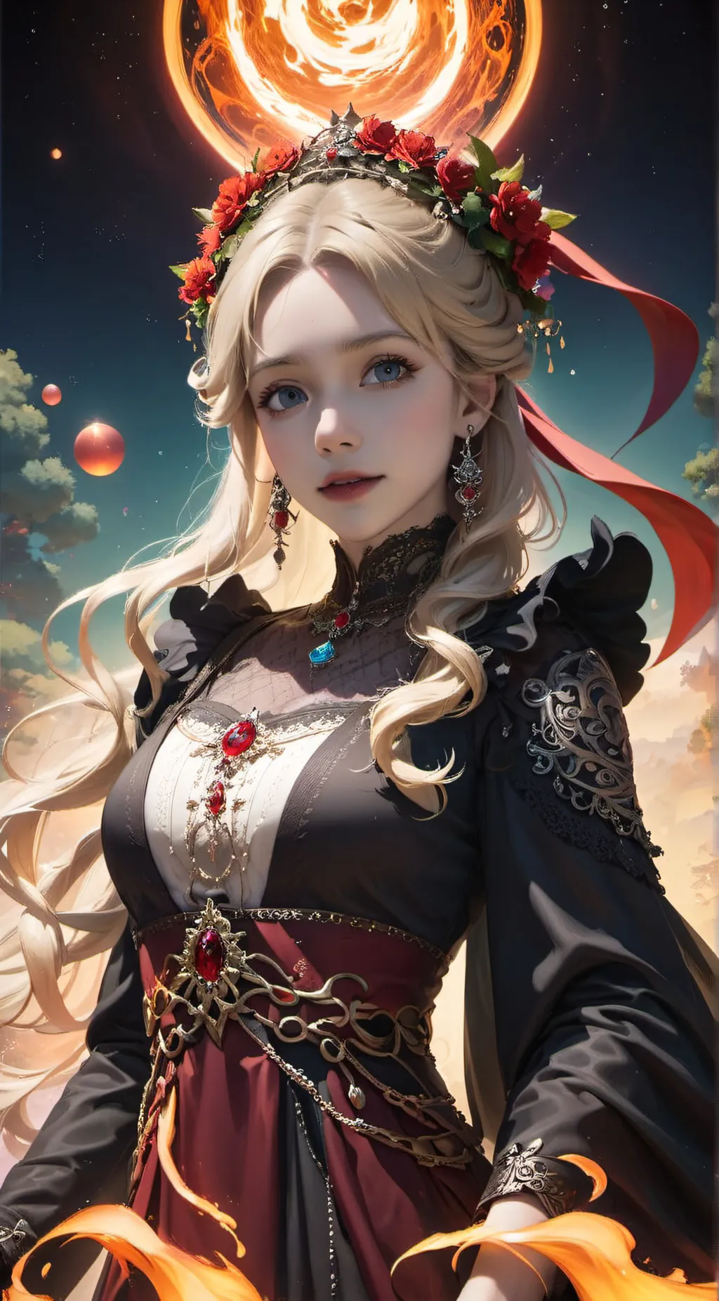 ai character: Selkia  background