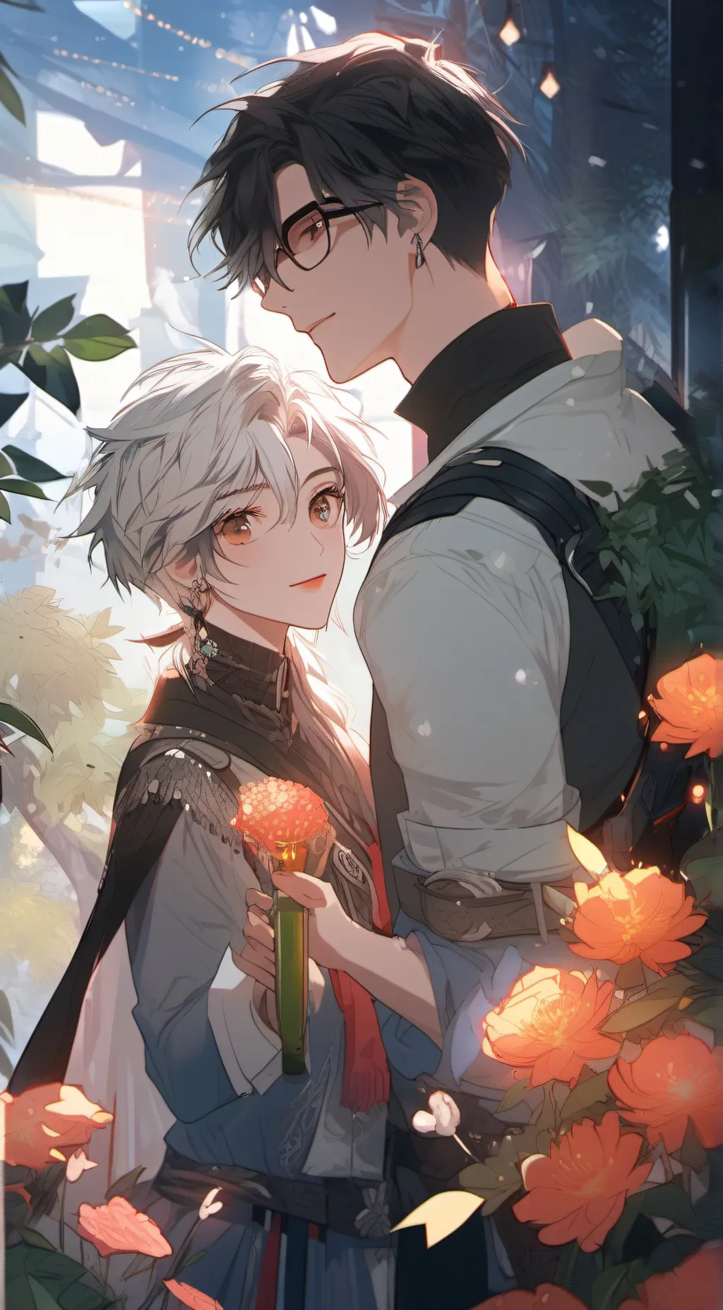 ai character: Damien  background