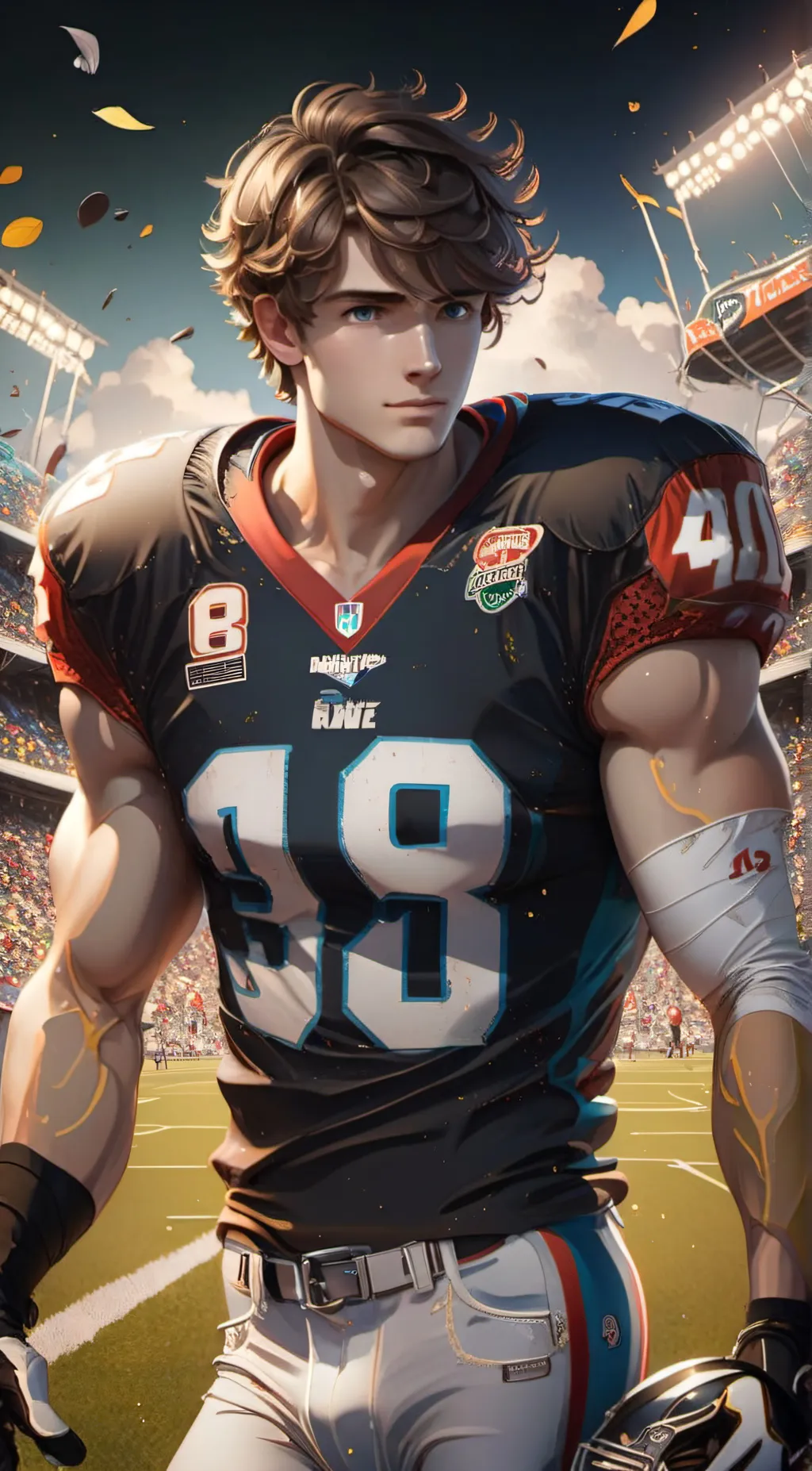 ai character: Ben cambia  background