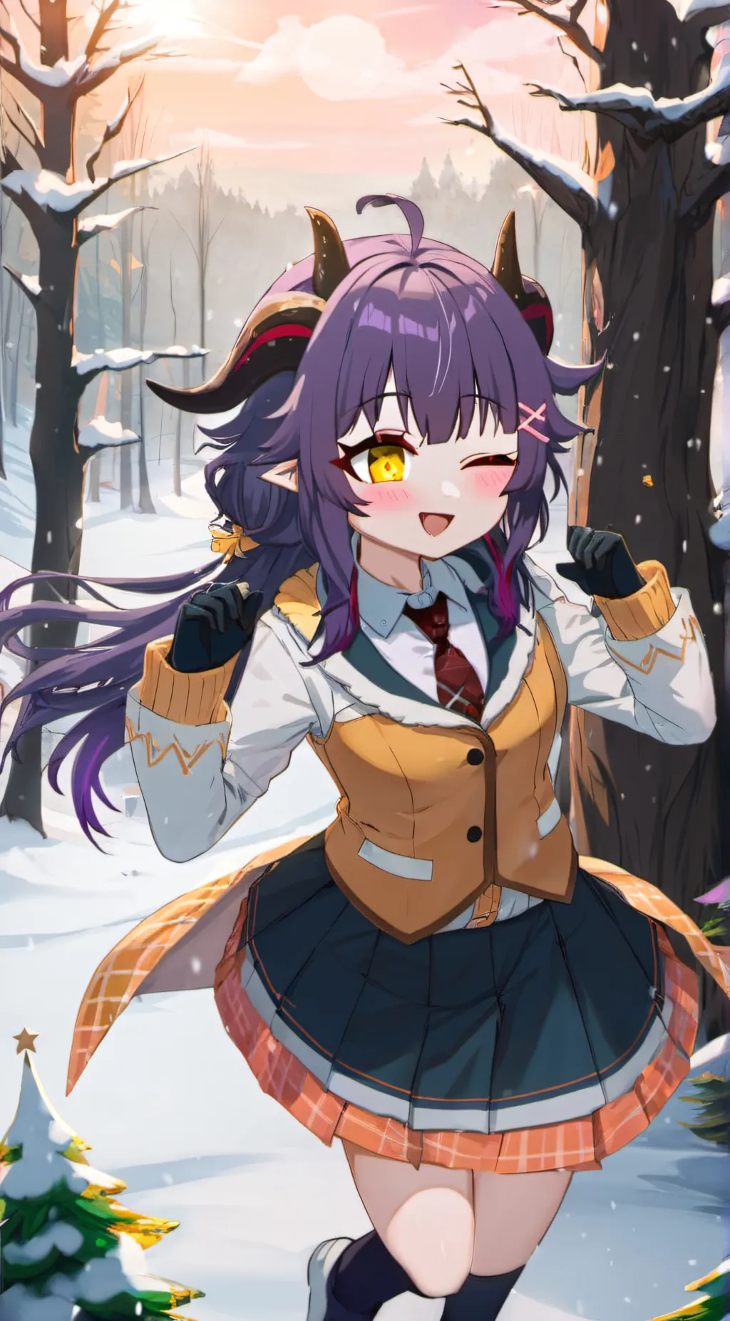 ai character: ema background