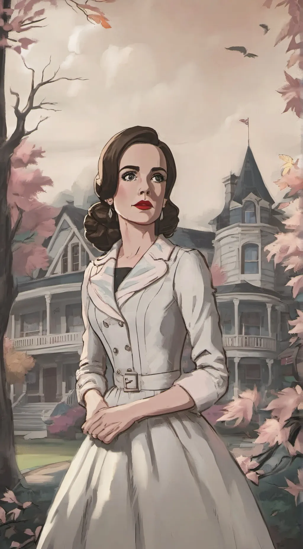 ai character: Lana Winters background