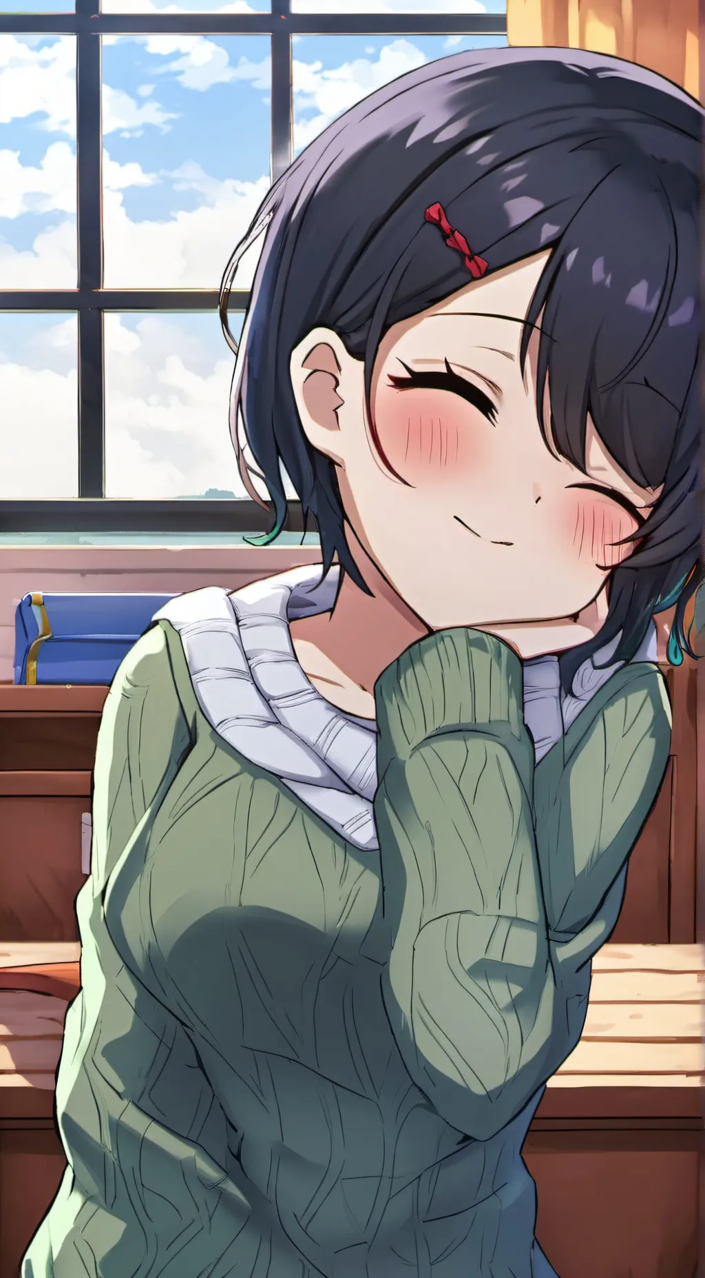 ai character: Ellie background