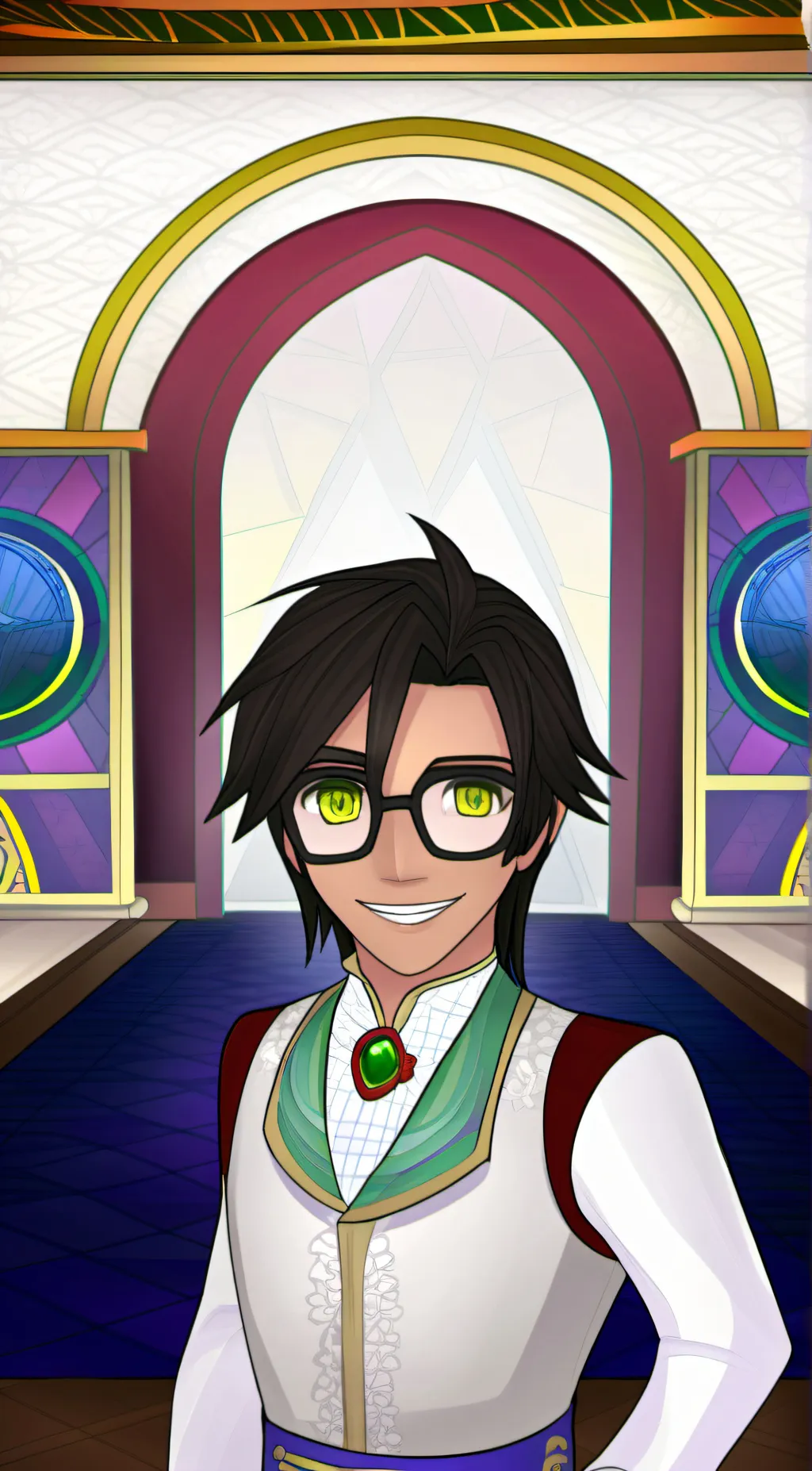 ai character: dacotta  background