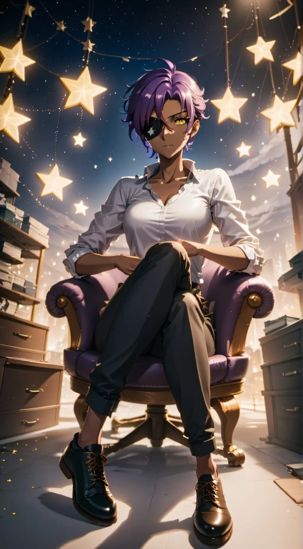 ai character: ✨️Kitara ohta✨️ background