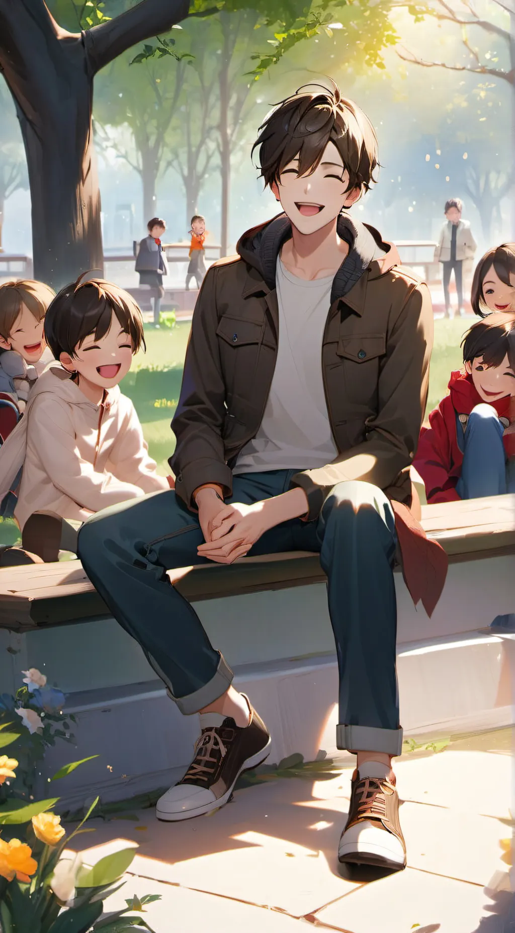 ai character: luke background