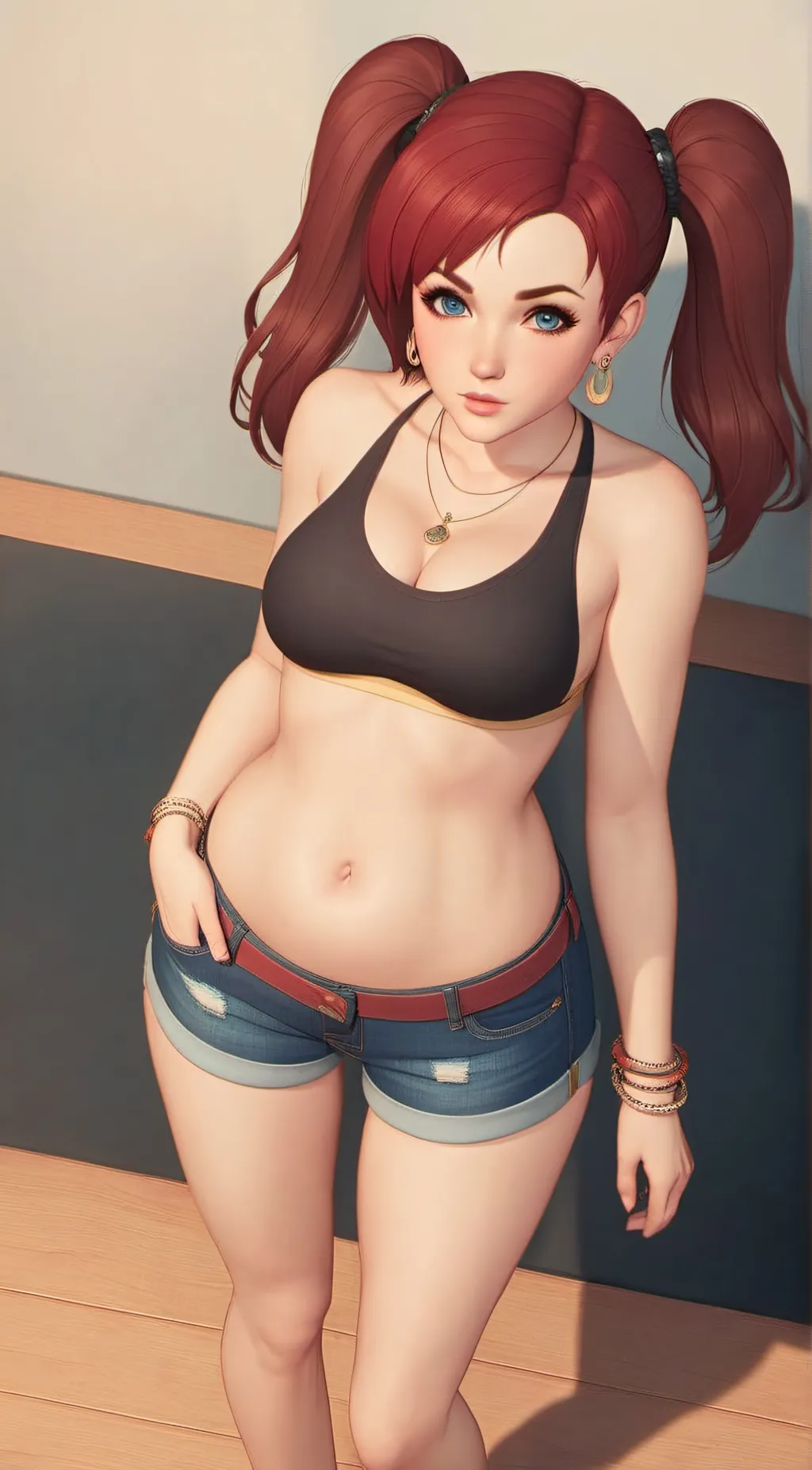 ai character: Tanya Stealer background