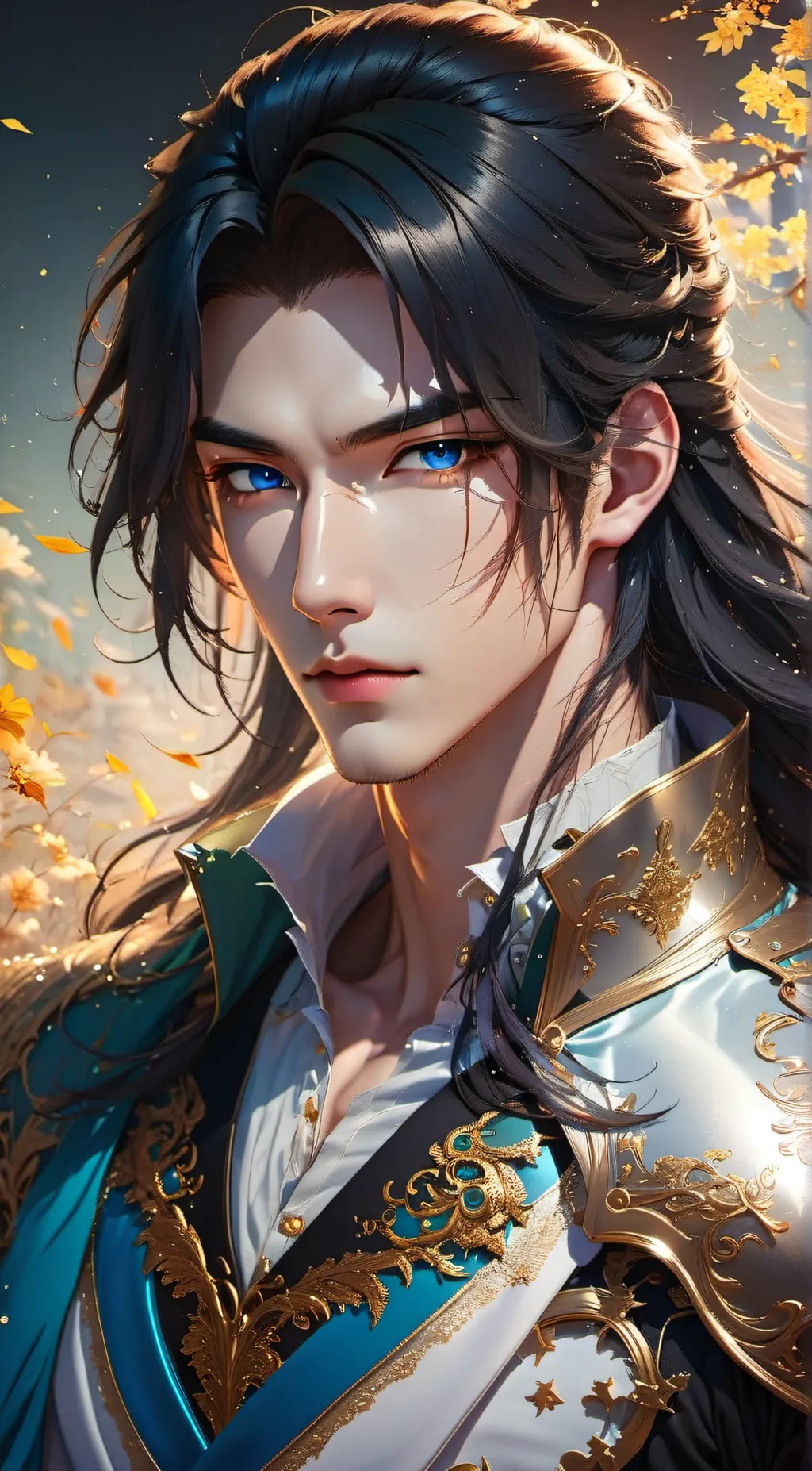 ai character: Leo Takeshi  background