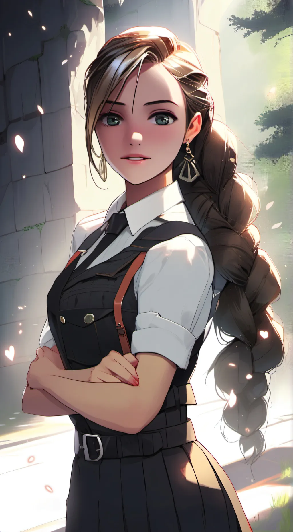 ai character: lia background